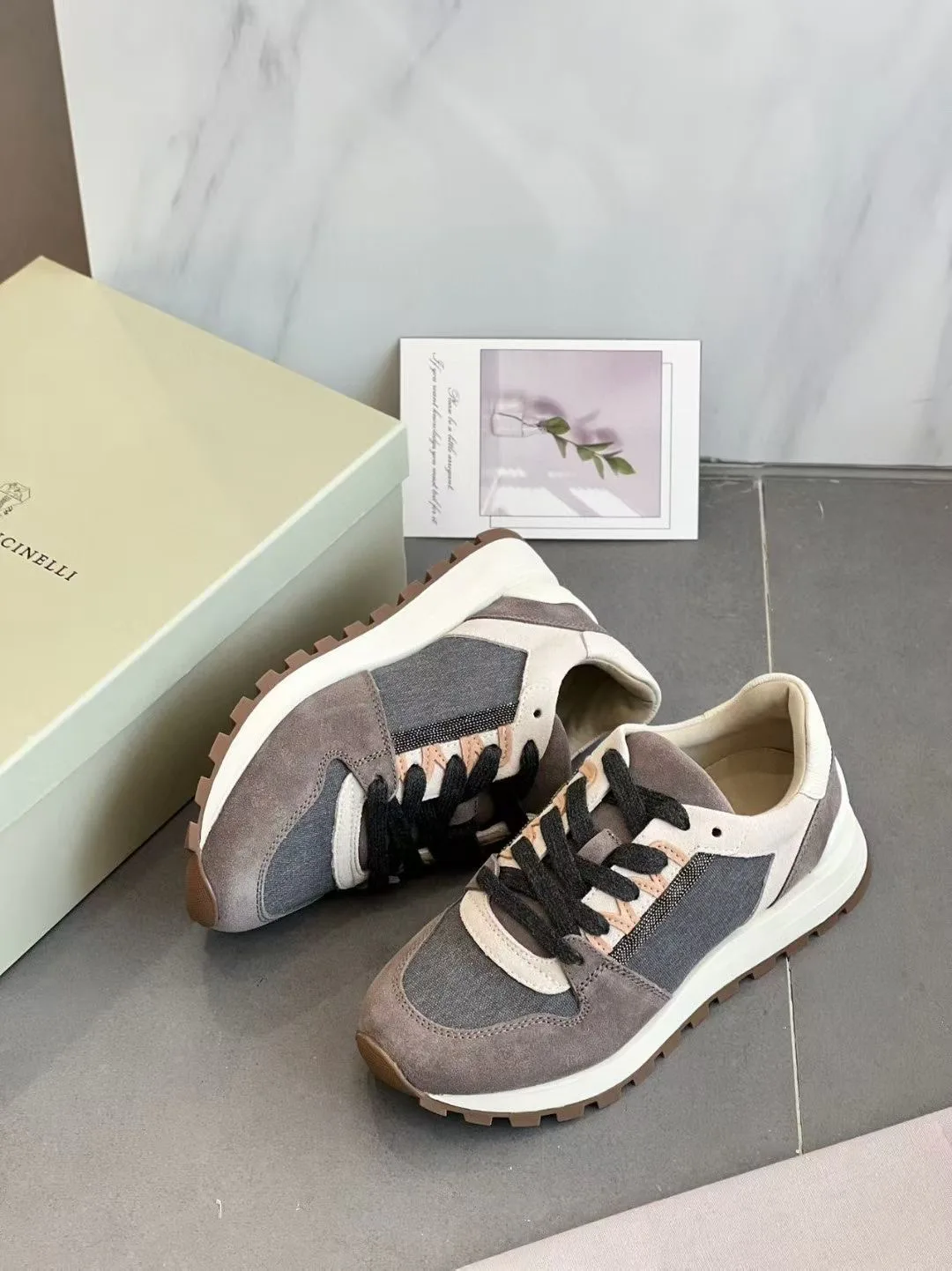 Кроссовки Женские Brunello Cucinelli 180842