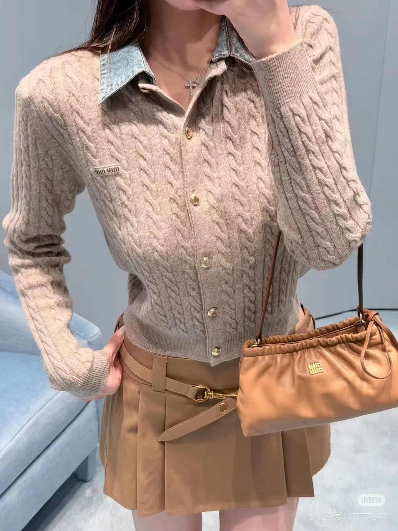 Джемперы И Свитеры Женские Miu Miu 18542800