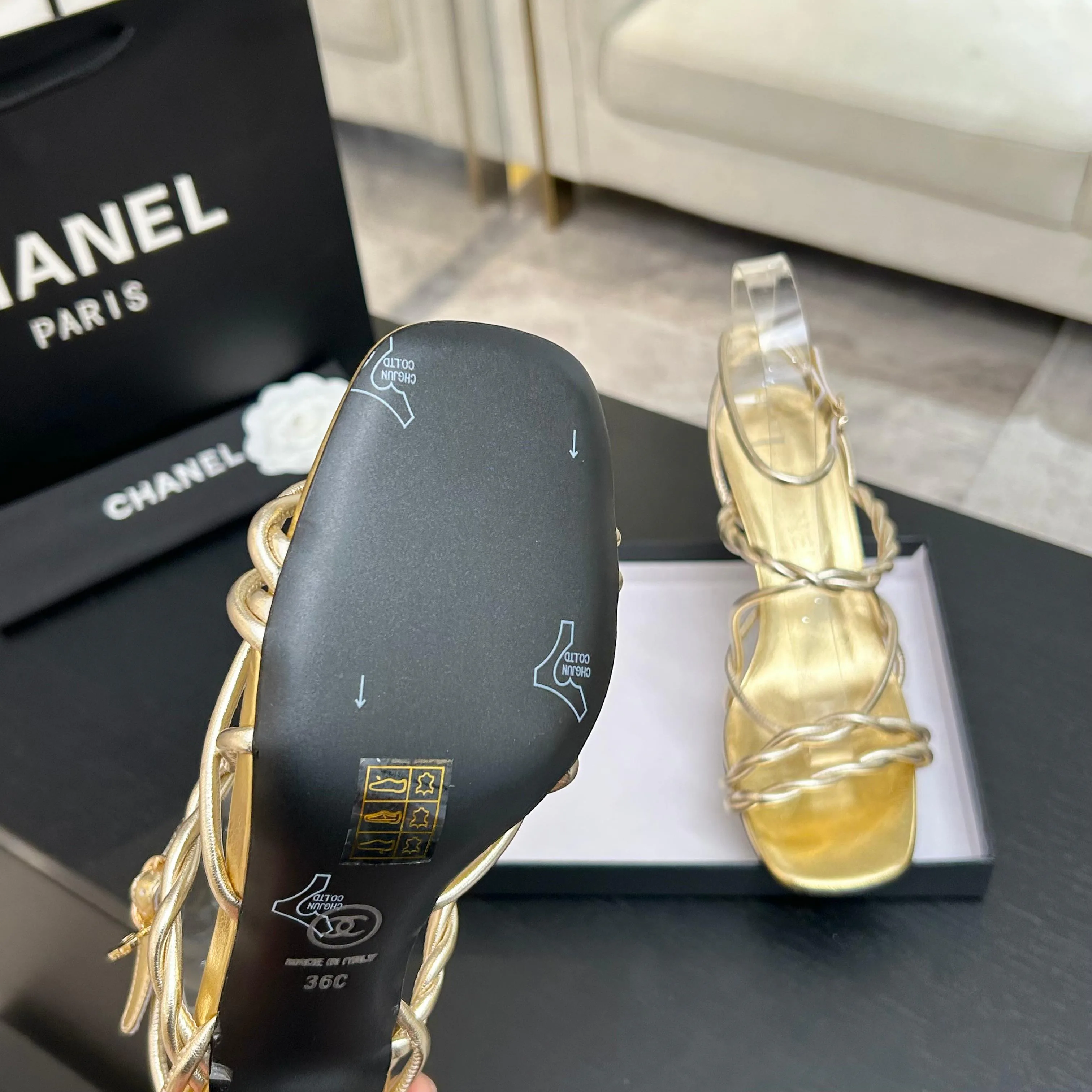 Босоножки Женские Chanel 11745875