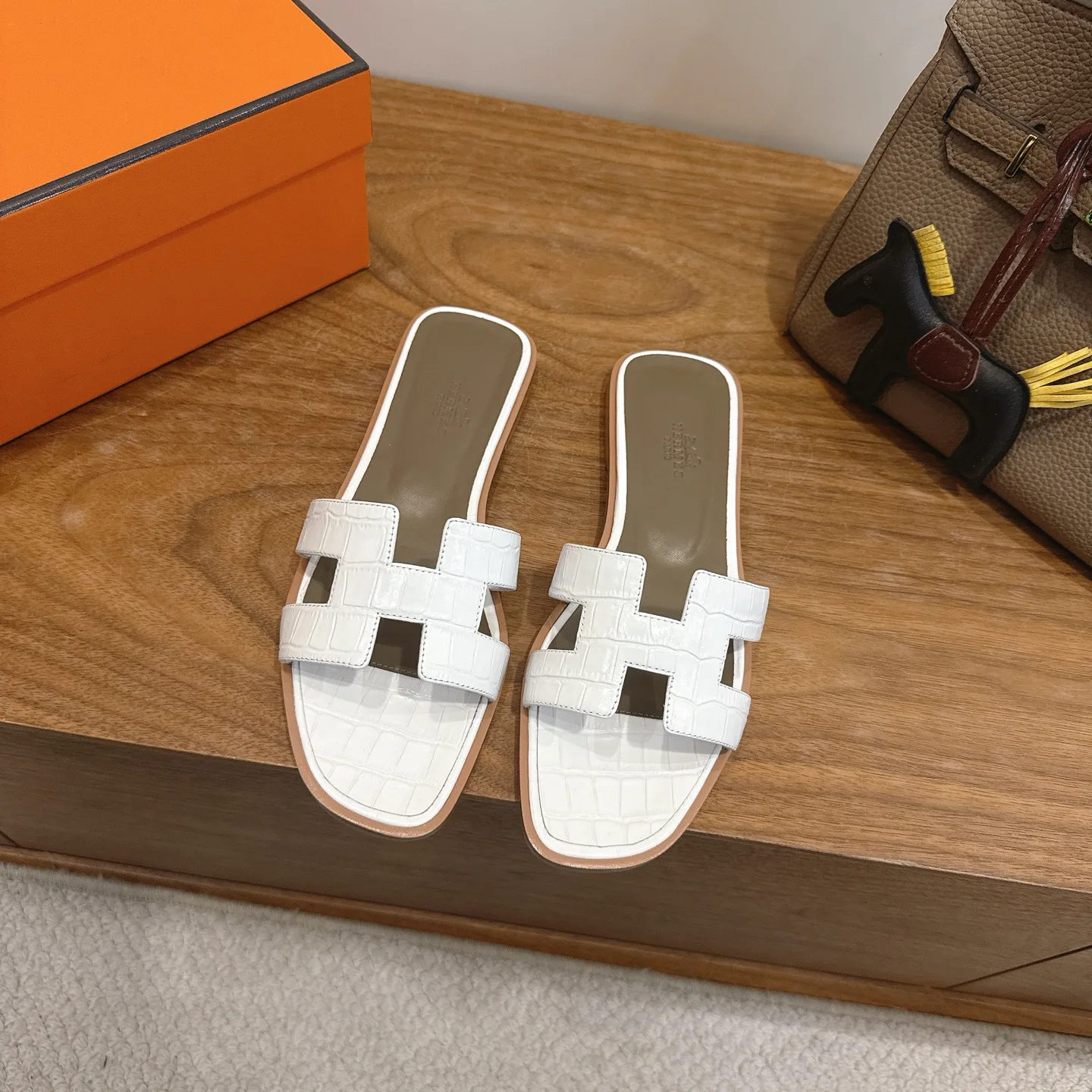 Шлепанцы Женские Hermes 1223556