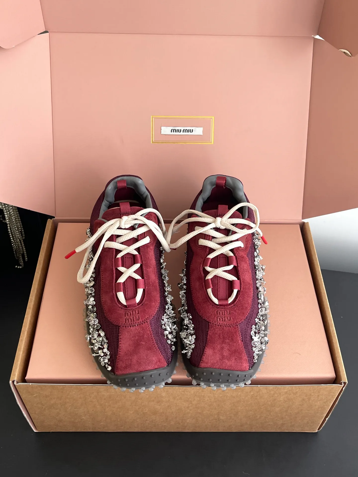 Кроссовки Женские Miu Miu 17554329