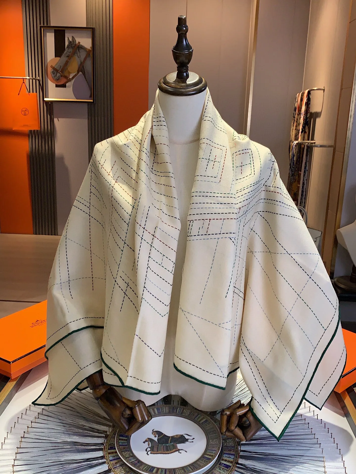 Шарфы Hermes 15316