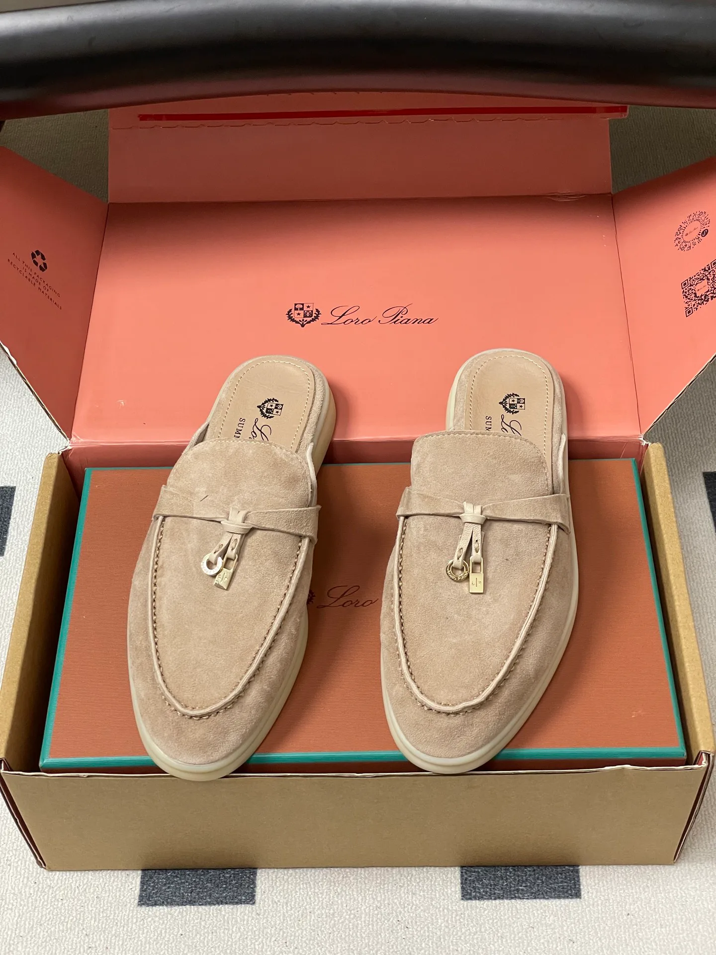 Мюли И Сабо Женские Loro Piana 13343864