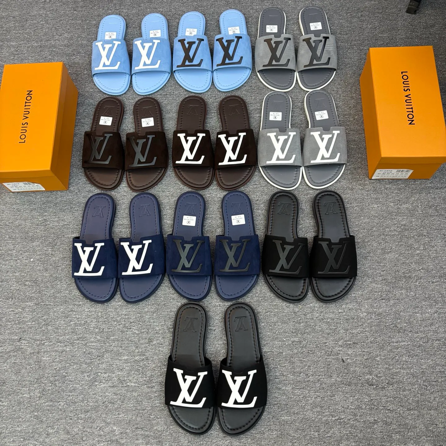 Шлепанцы Мужские Louis Vuitton 19255293