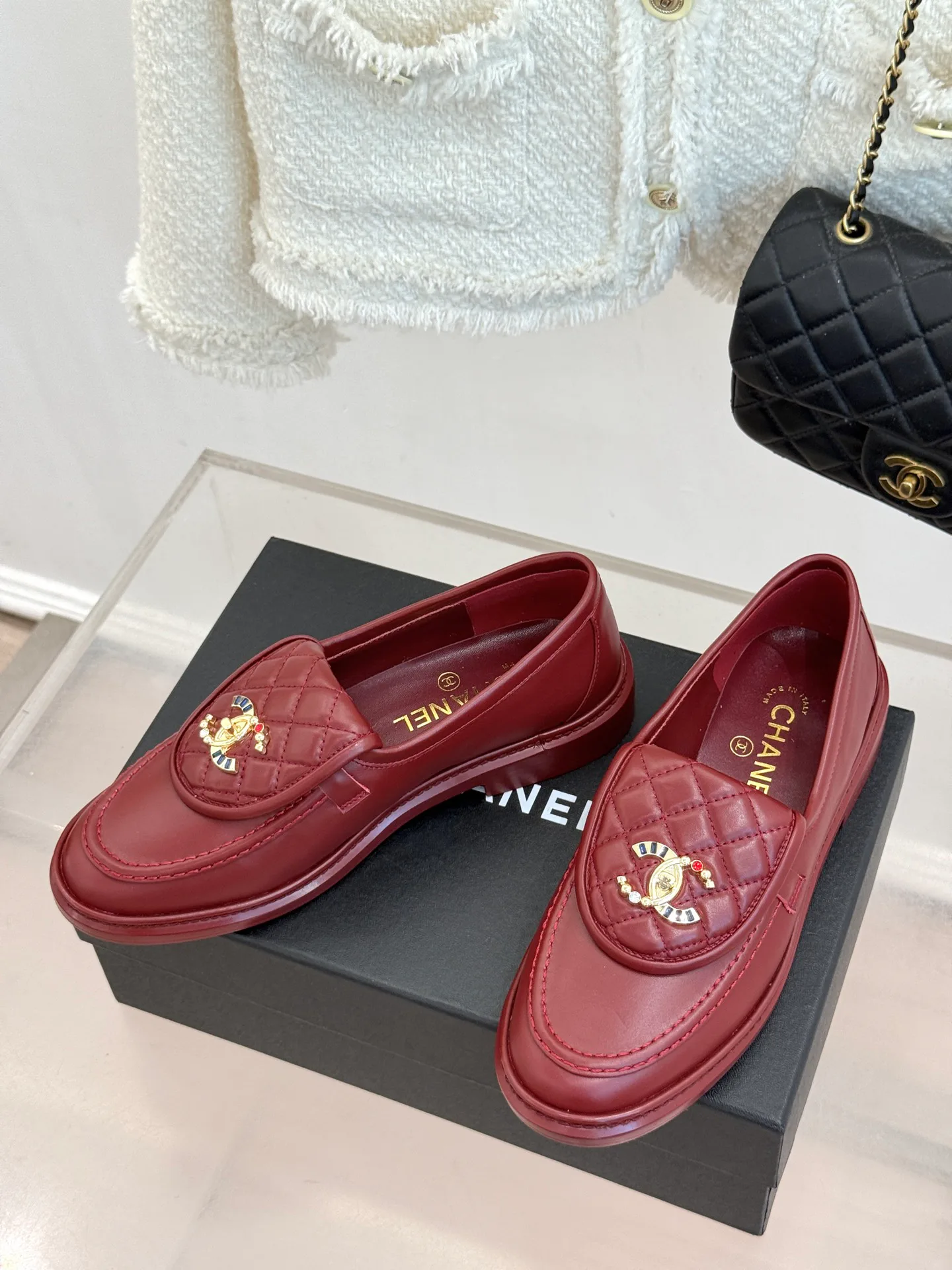Лоферы И Мокасины Женские Chanel 17336059