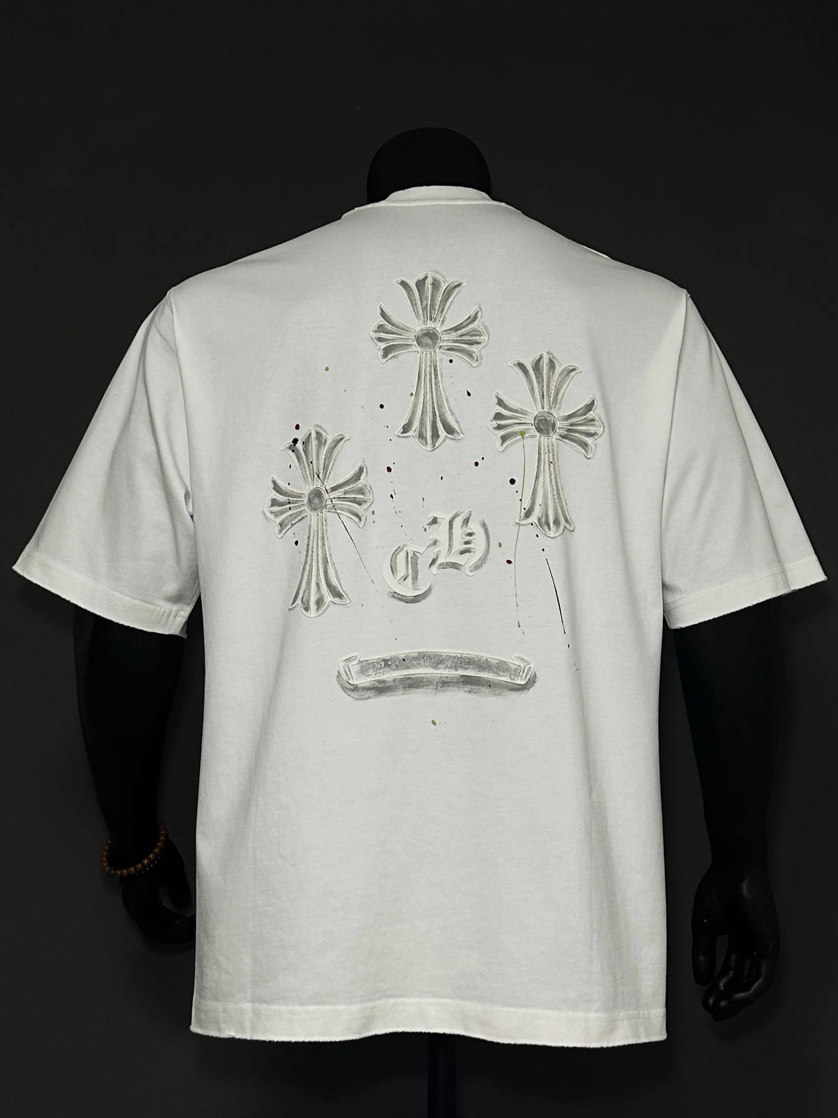 Футболки Мужские Chrome Hearts 12953970
