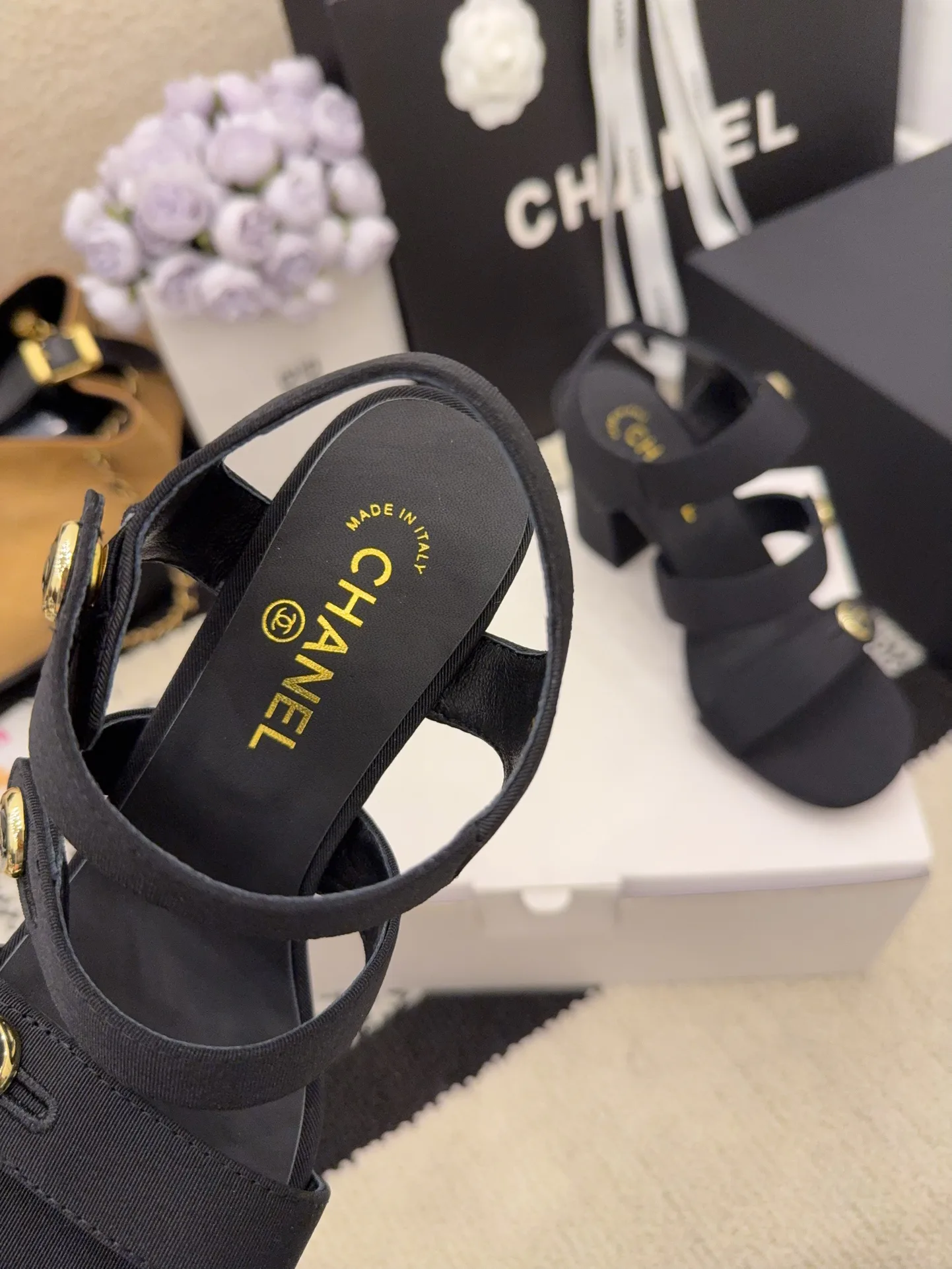 Босоножки Женские Chanel 804194