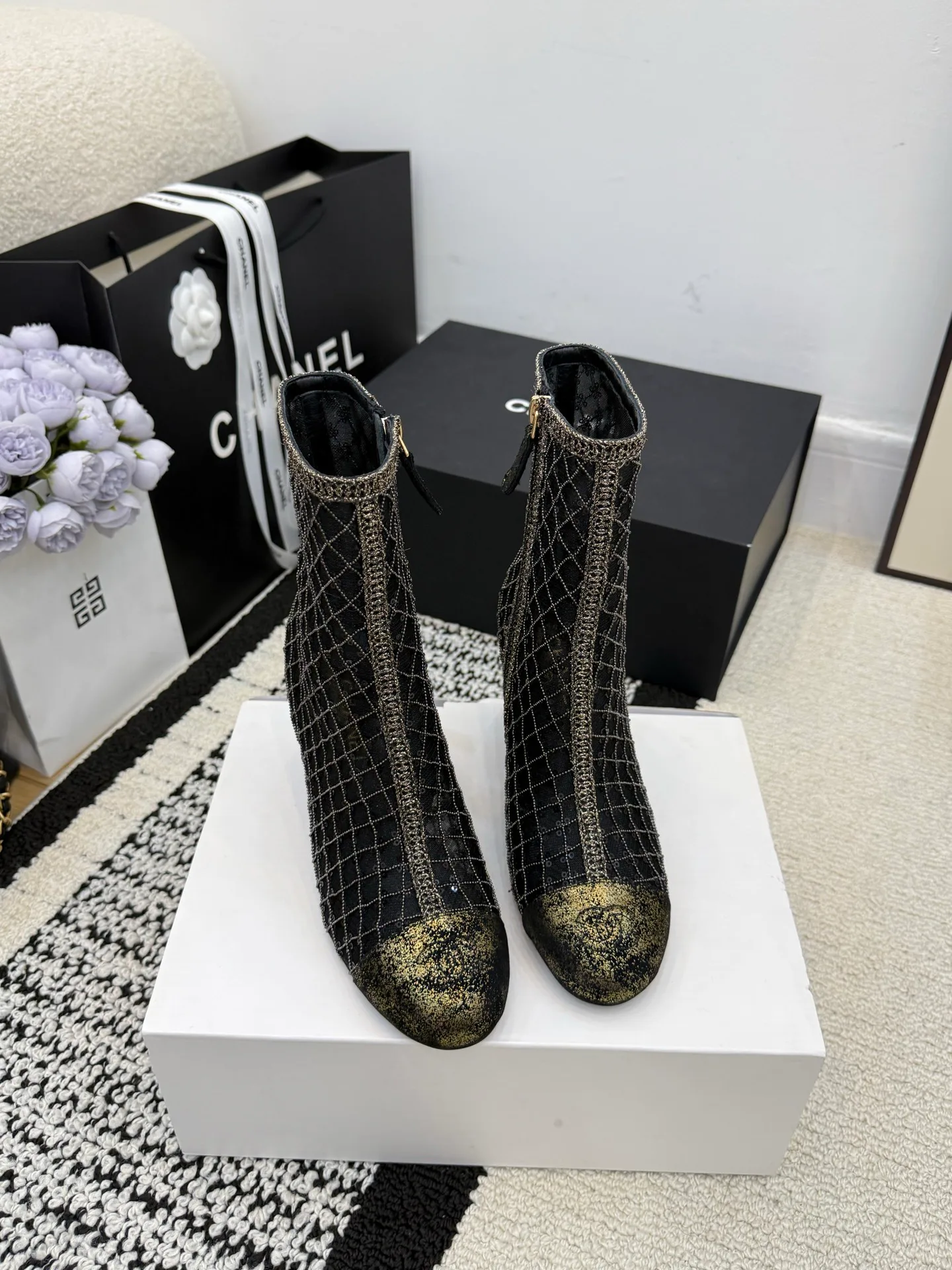 Ботинки Женские Chanel 1224464