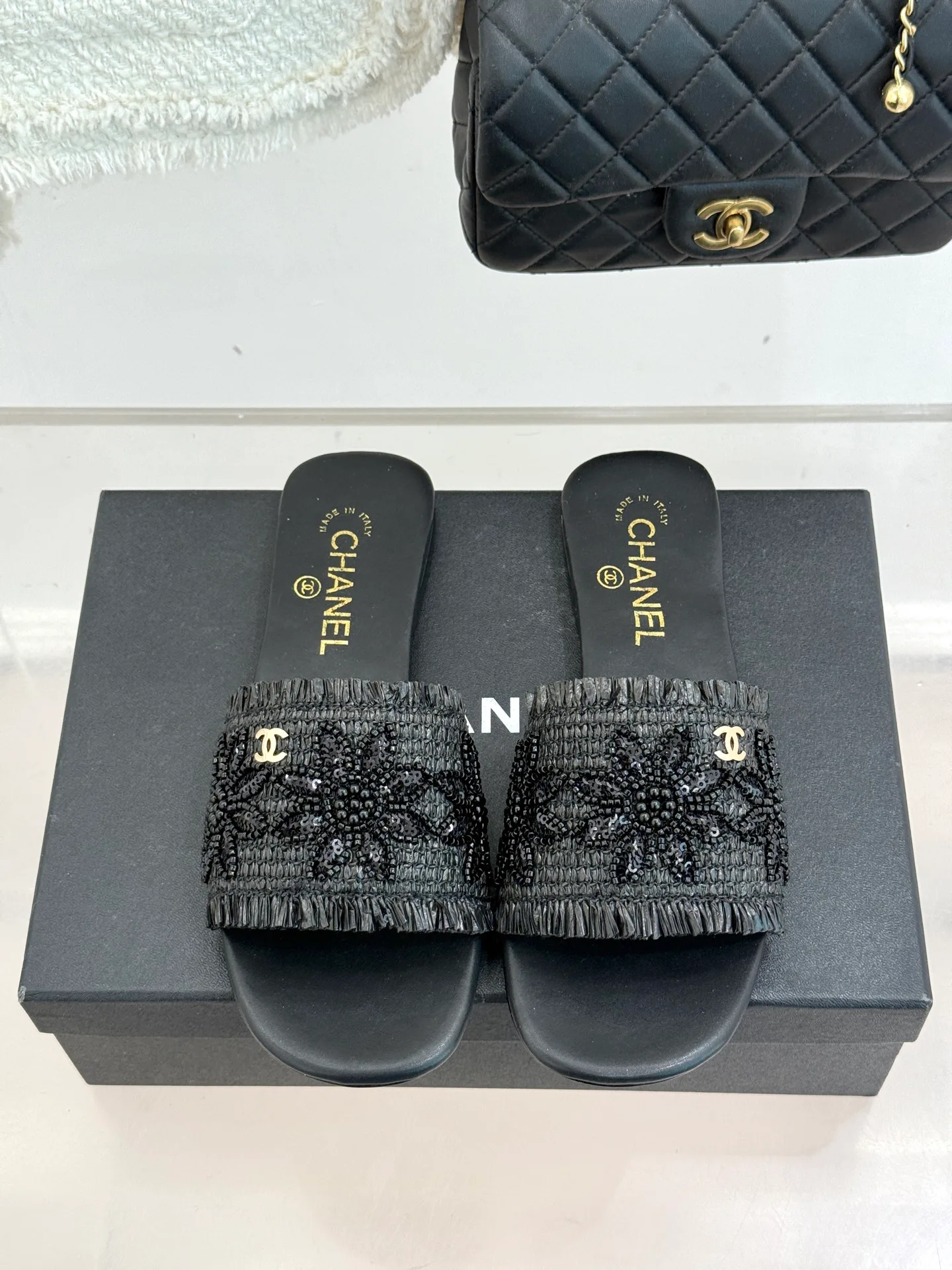 Шлепанцы Женские Chanel 1794982