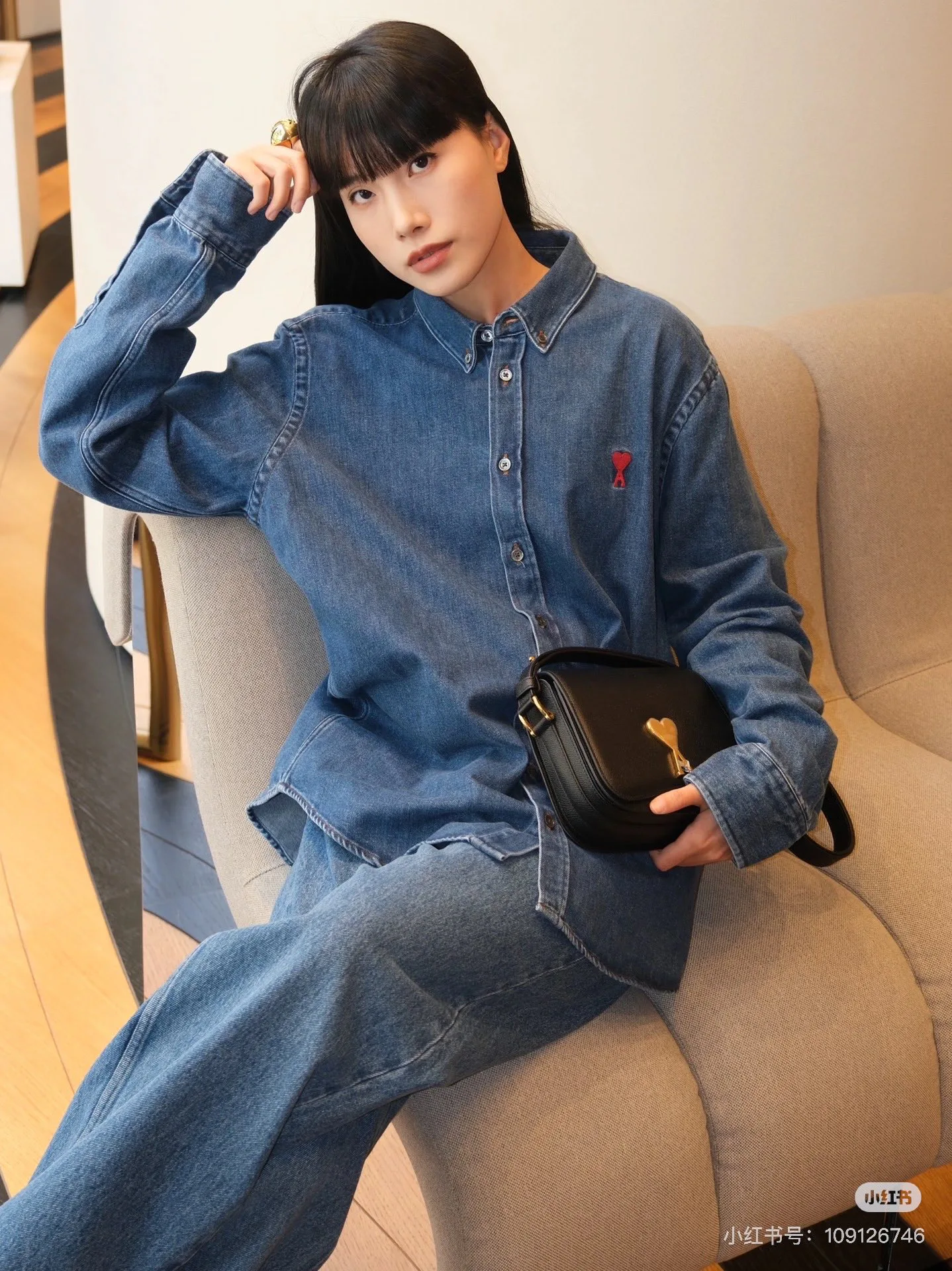 Рубашки Женские Ami Paris 4769533