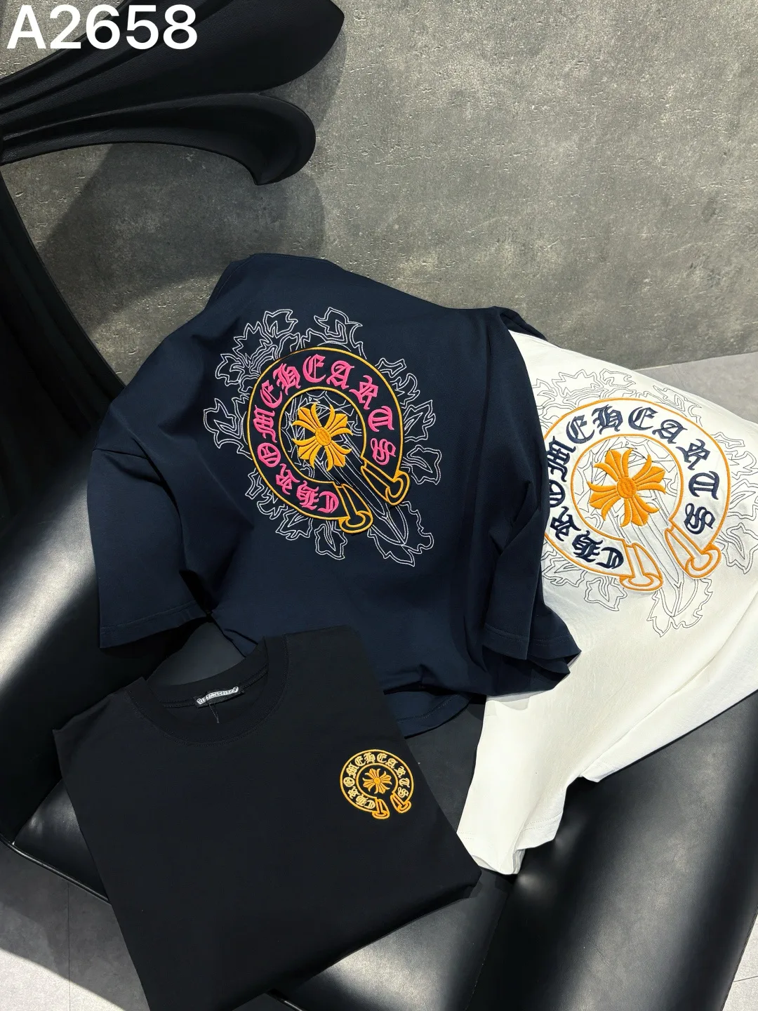 Футболки Мужские Chrome Hearts 11591410