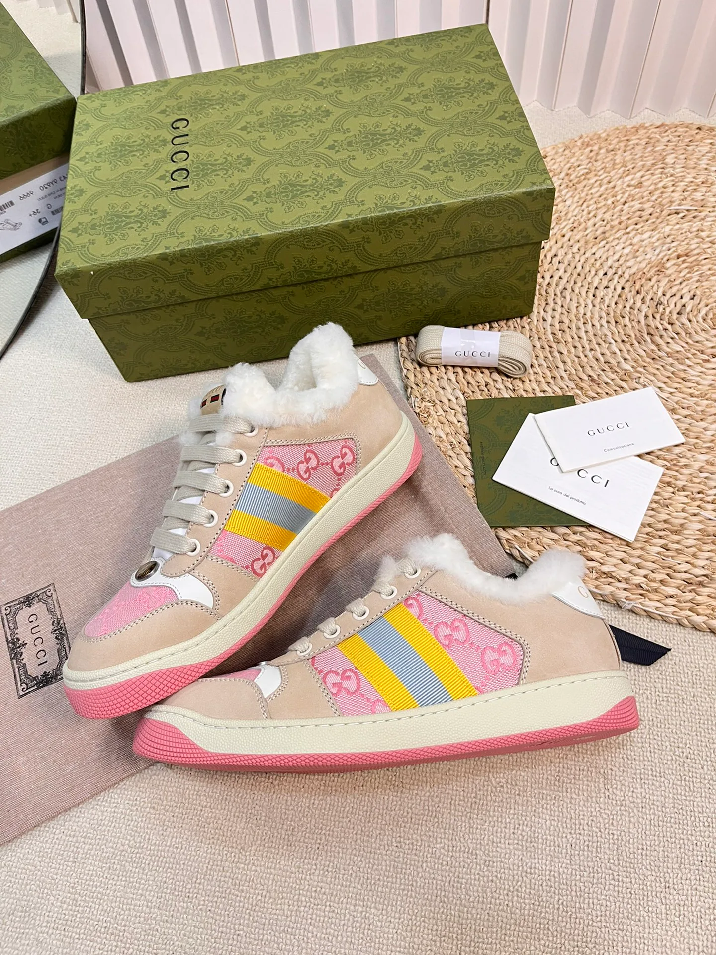 Кроссовки Женские Gucci 402213