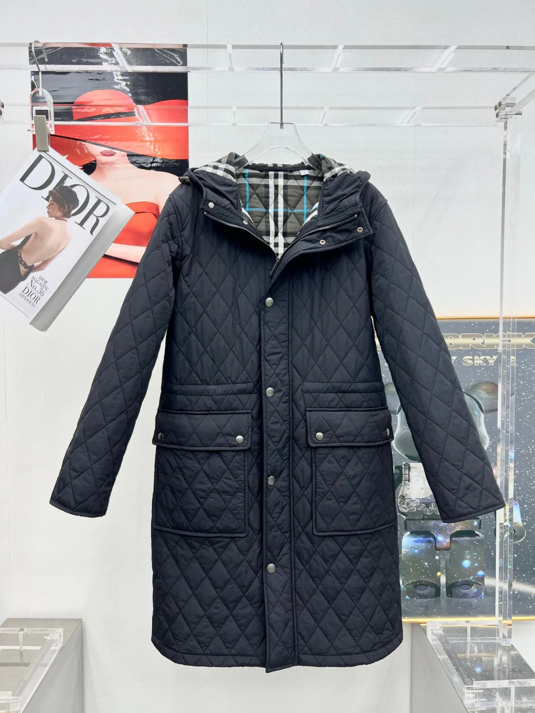 Куртки И Пуховики Женские Burberry 2274