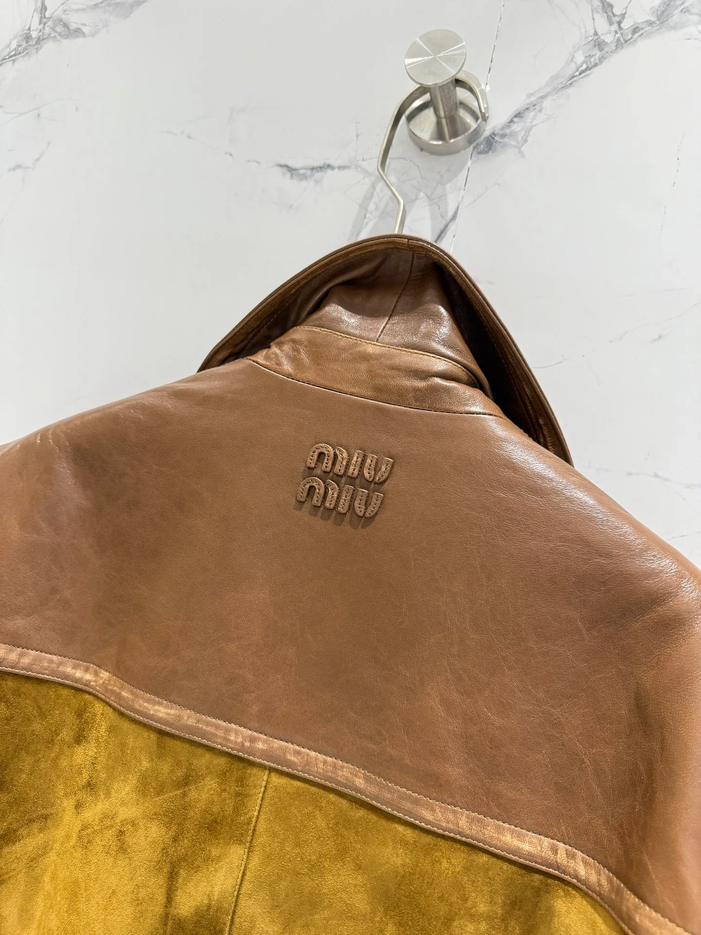 Кожаные Куртки И Дублёнки Женские Miu Miu 12956985