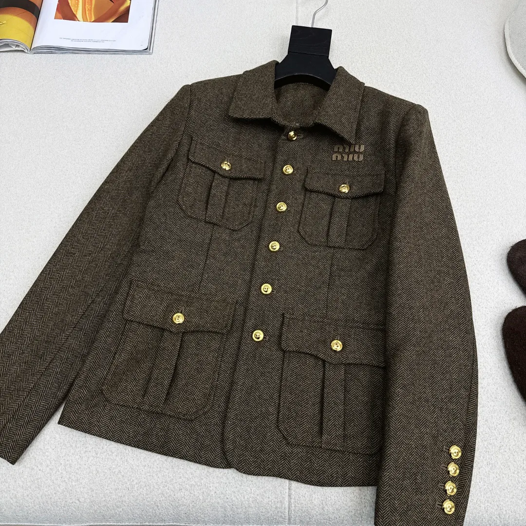 Куртки И Пуховики Женские Miu Miu 5041811