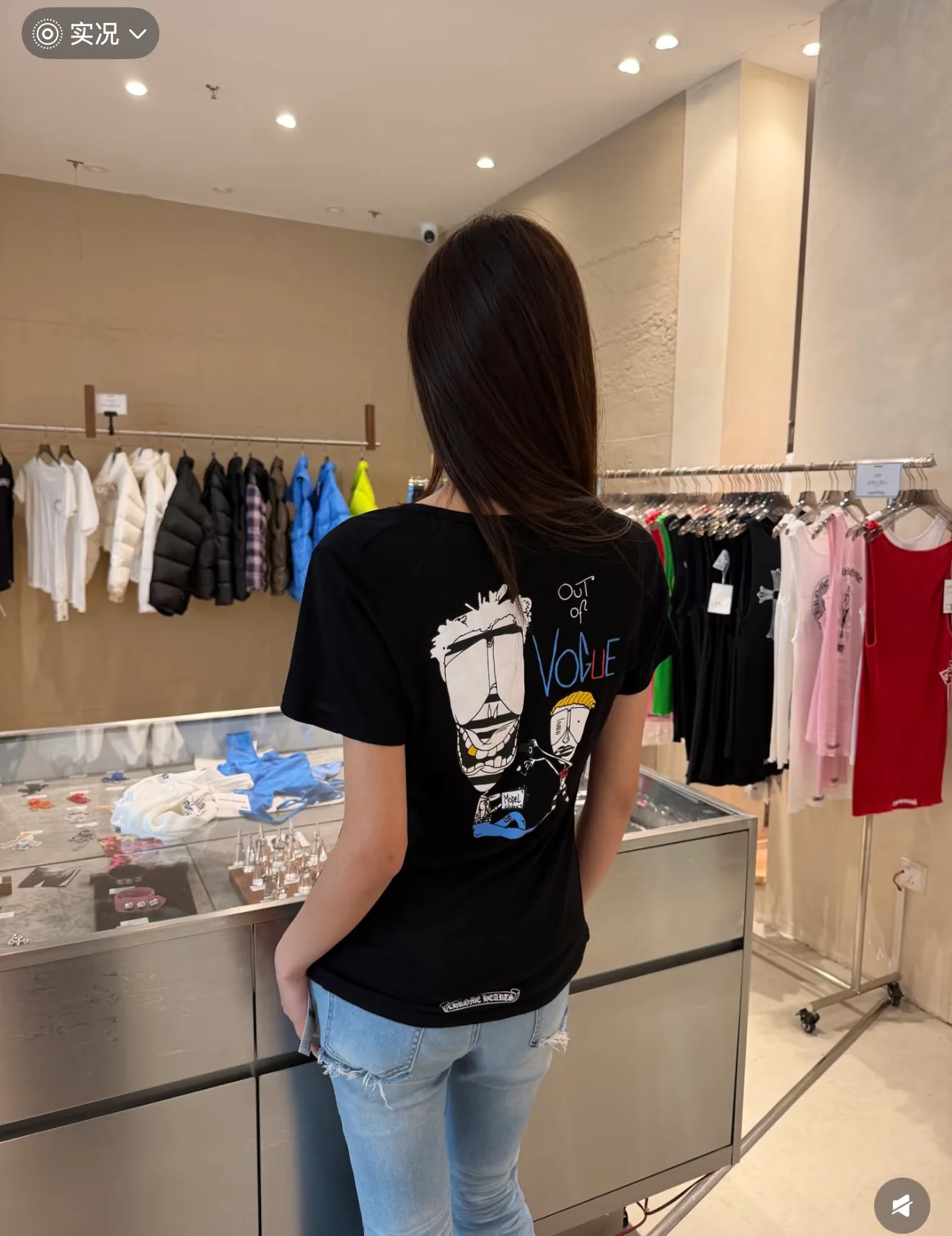 Футболки Женские Chrome Hearts 17516935