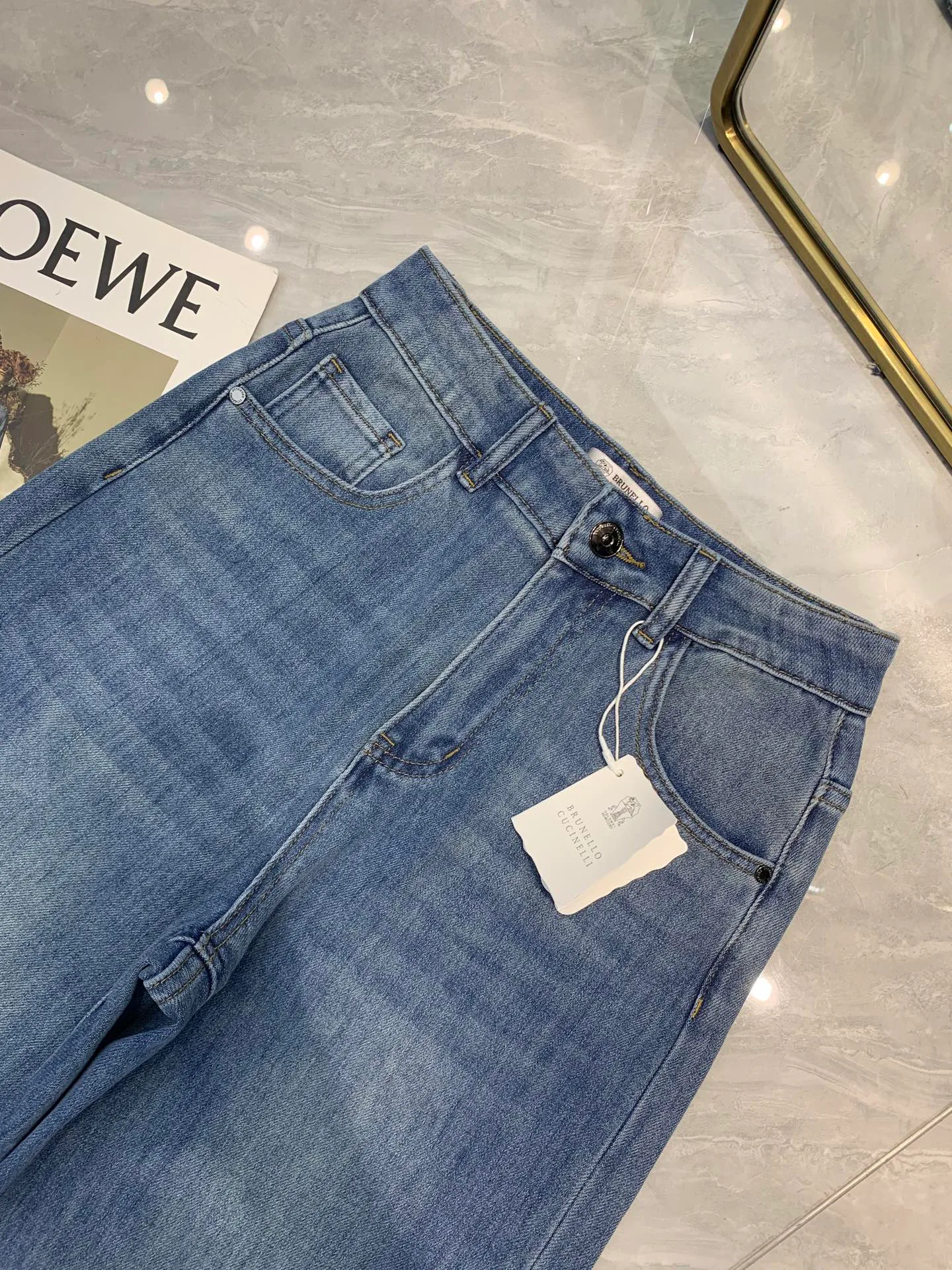 Джинсы Женские Brunello Cucinelli 9637690