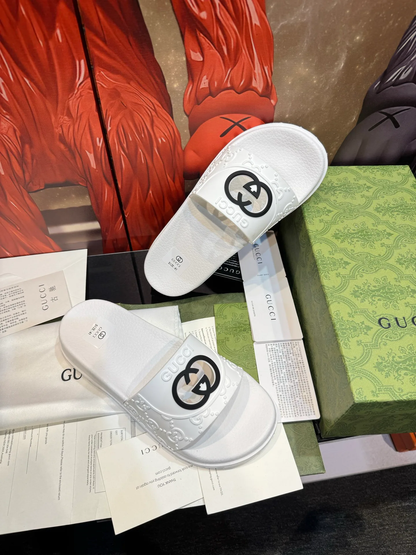 Шлепанцы Женские Gucci 10199401