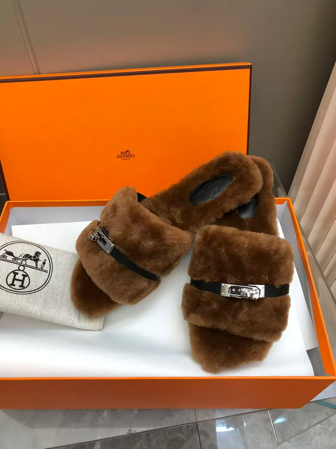 Тапочки Женские Hermes 234126