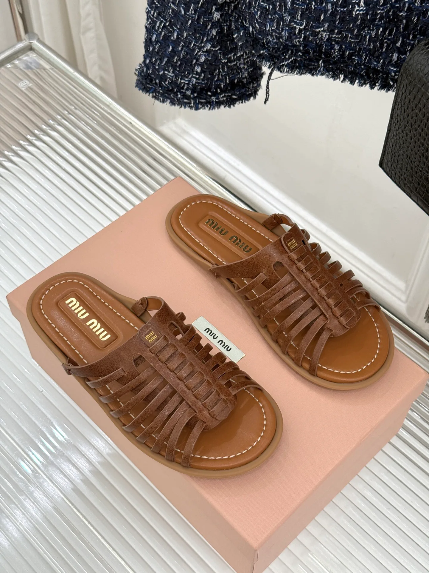 Сандалии Женские Miu Miu 11745850
