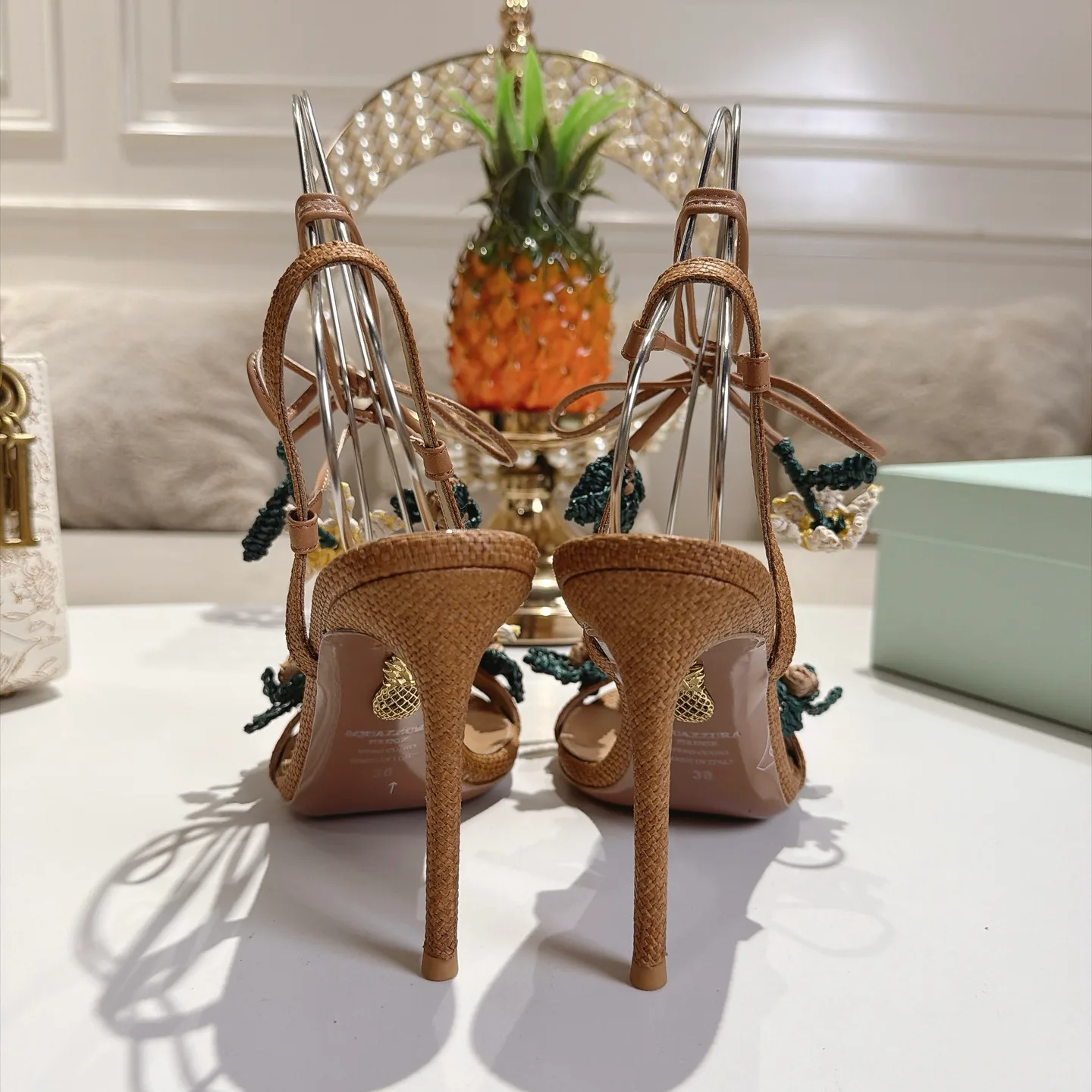 Босоножки Женские Aquazzura 18709042