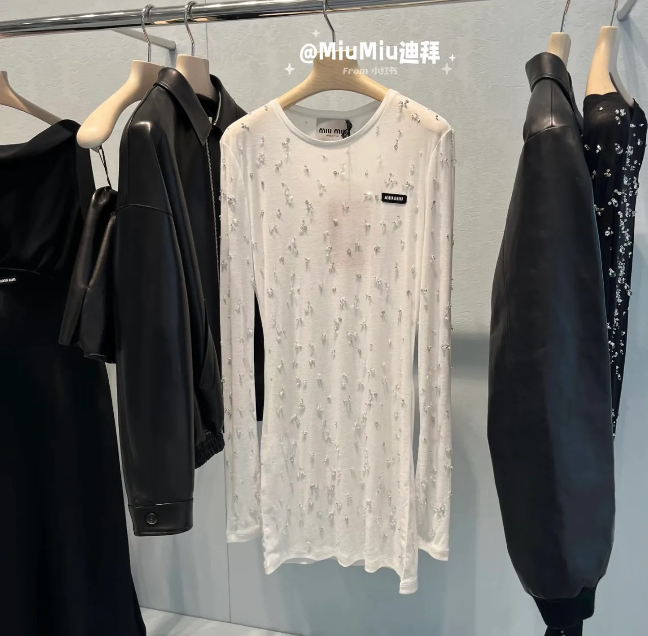 Лонгсливы Женские Miu Miu 11461731