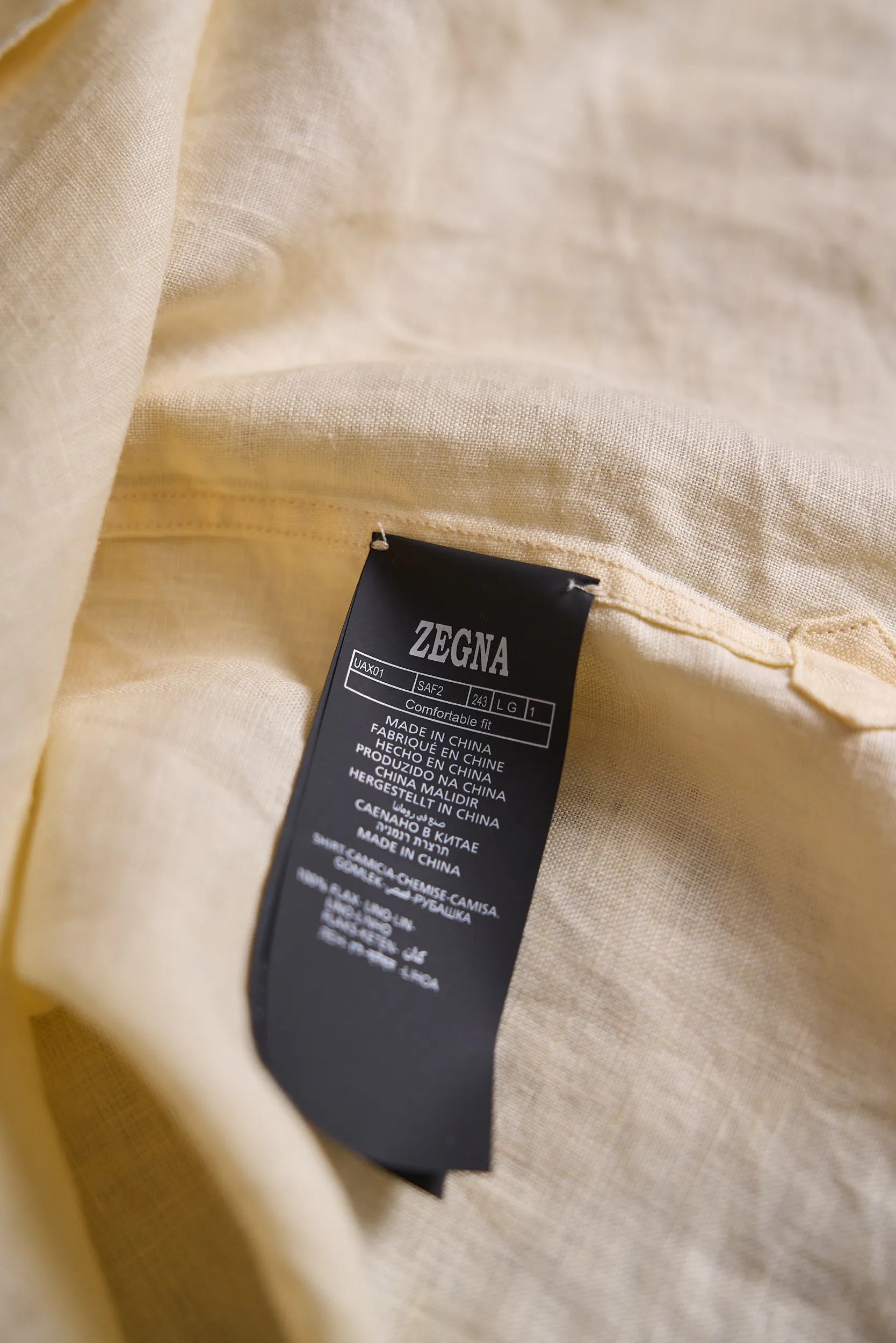 Рубашки Мужские Zegna 17999438