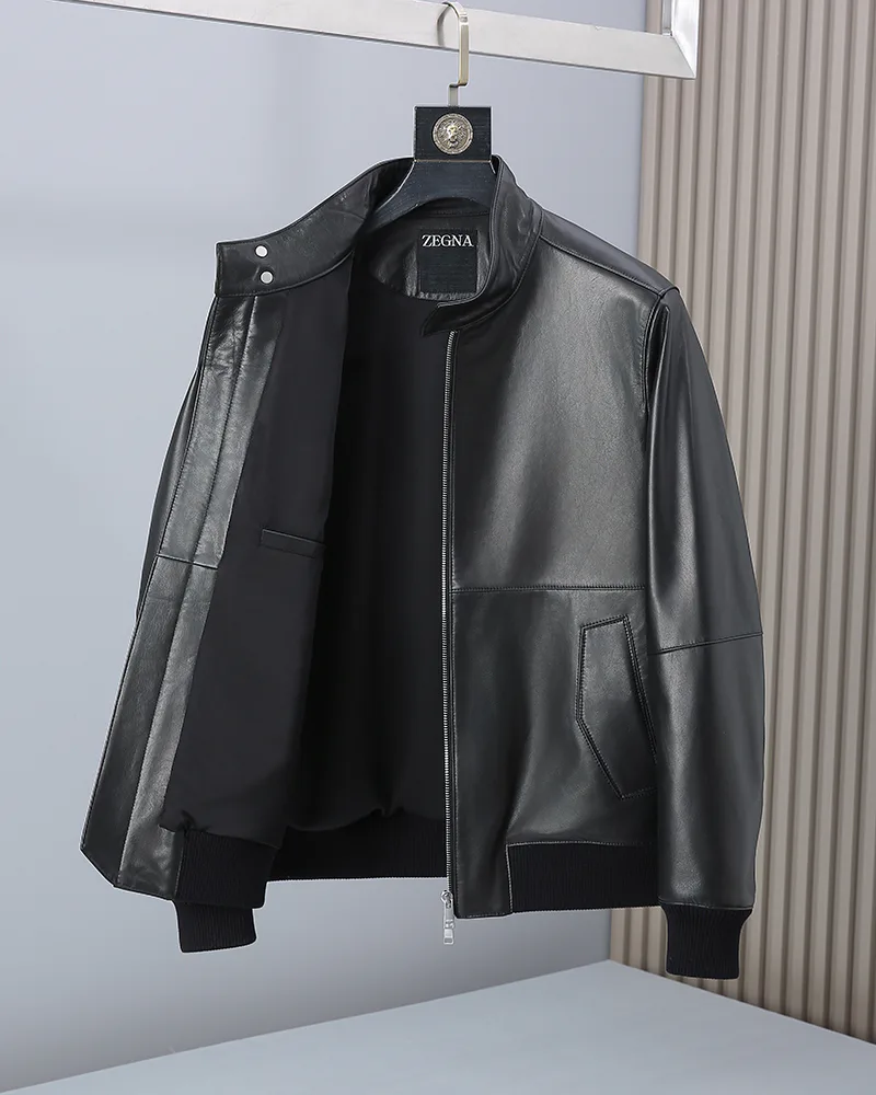 Кожаные Куртки И Дублёнки Мужские Zegna 5405411