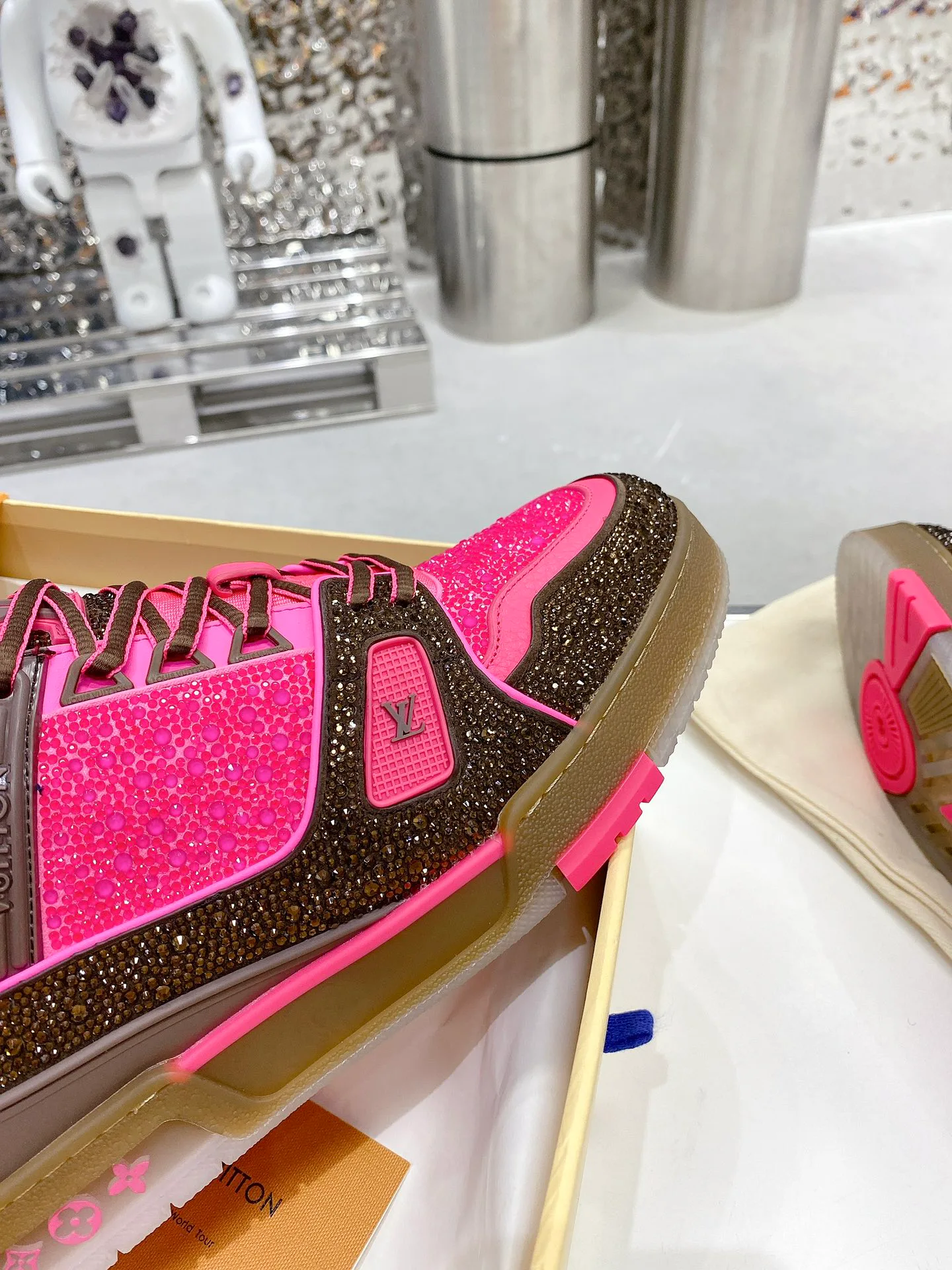 Кроссовки Женские Louis Vuitton 378091