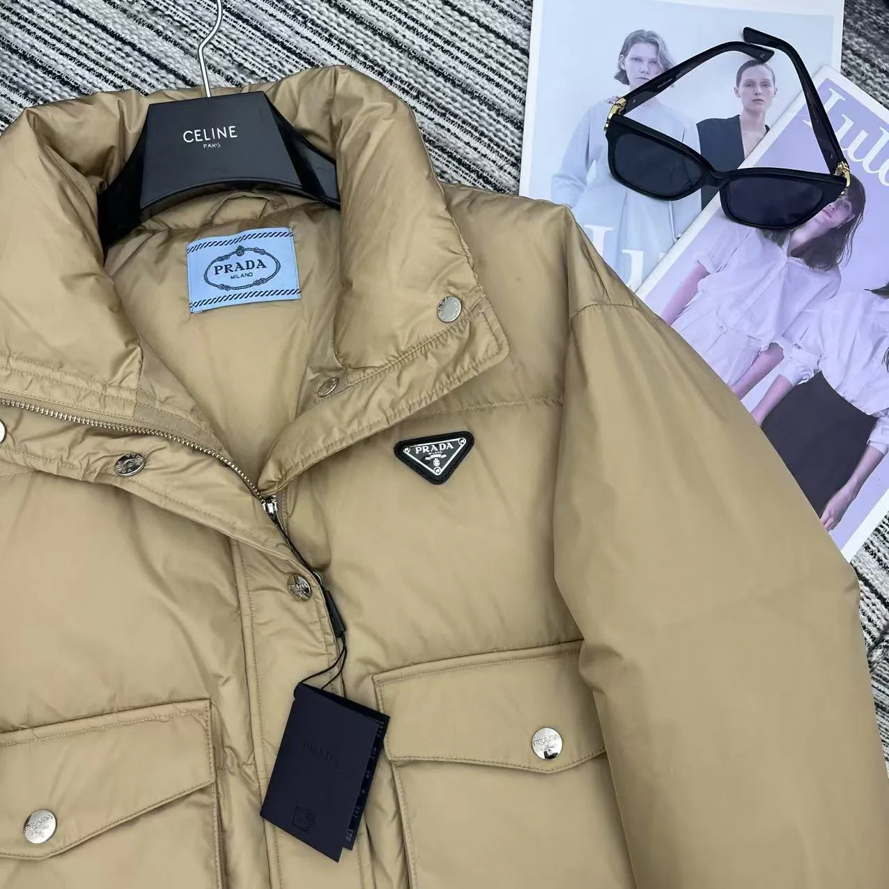 Куртки И Пуховики Женские Prada 18853956