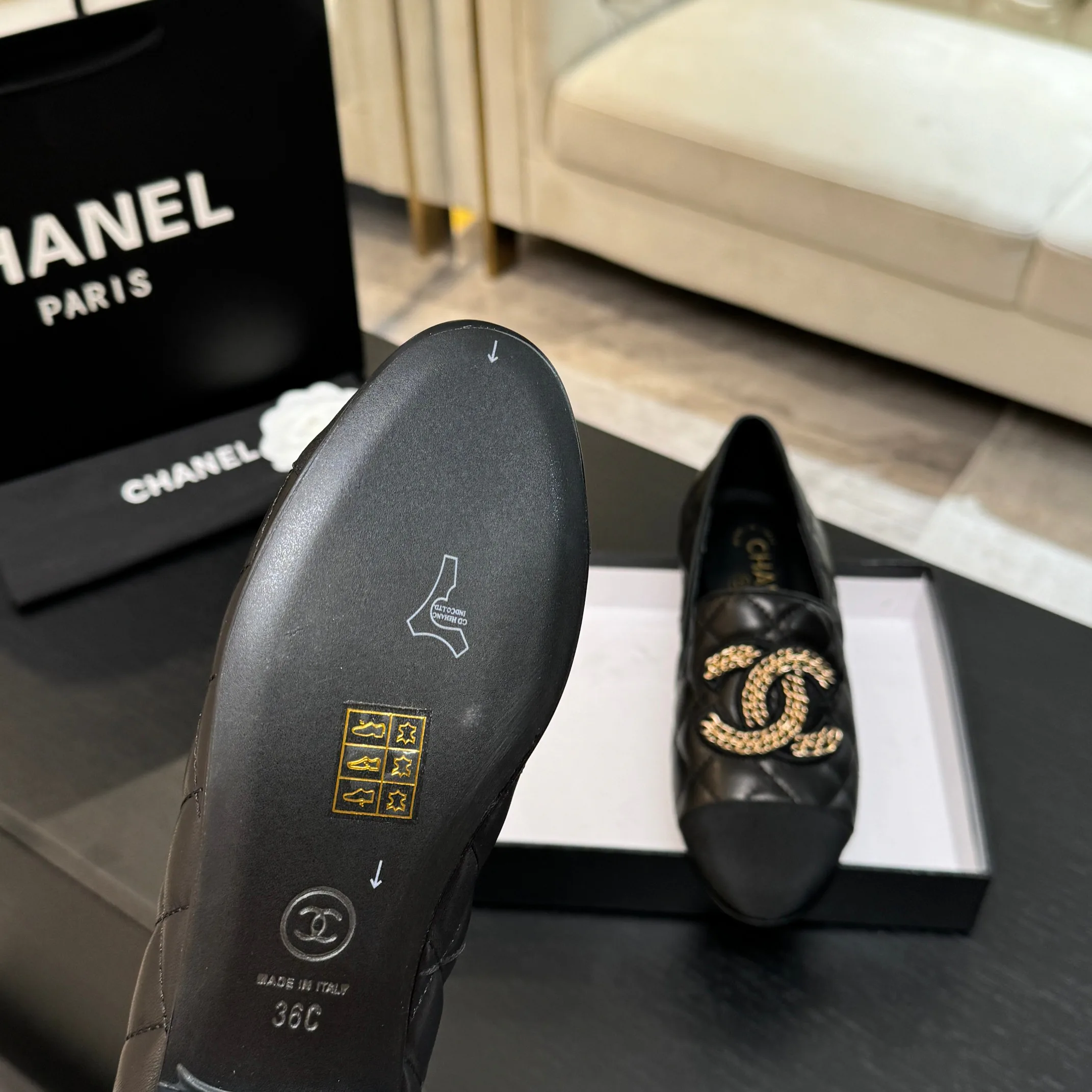 Лоферы Женские Chanel 116765