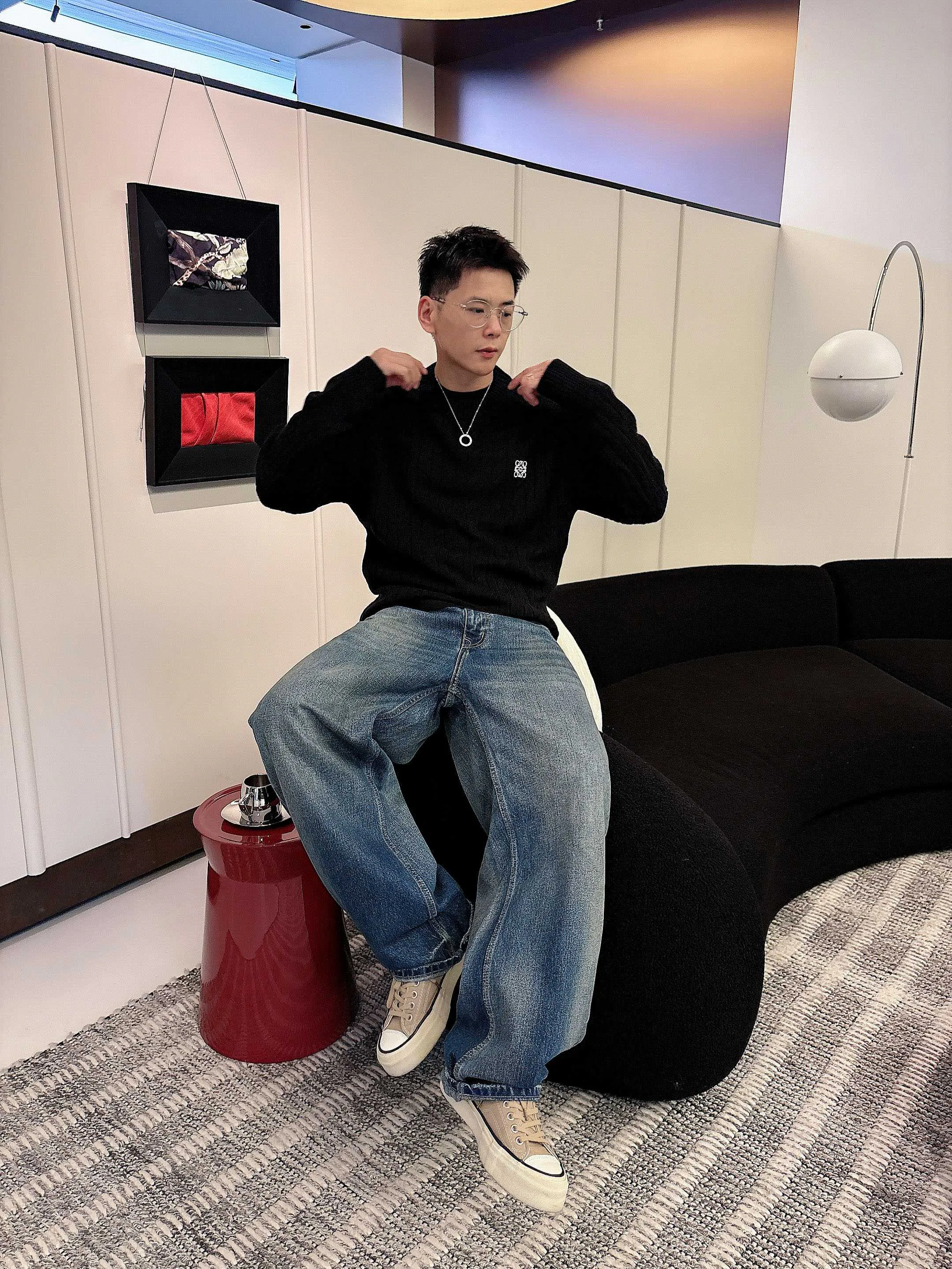 Джемперы И Свитеры Мужские Loewe 819078