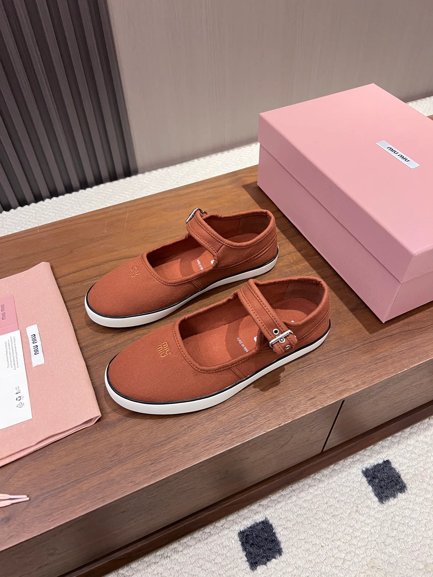 Балетки Женские Miu Miu 12702515