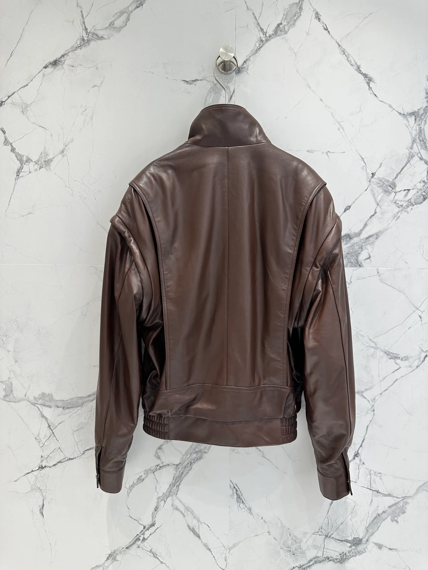 Кожаные Куртки И Дублёнки Женские Saint Laurent 11598154