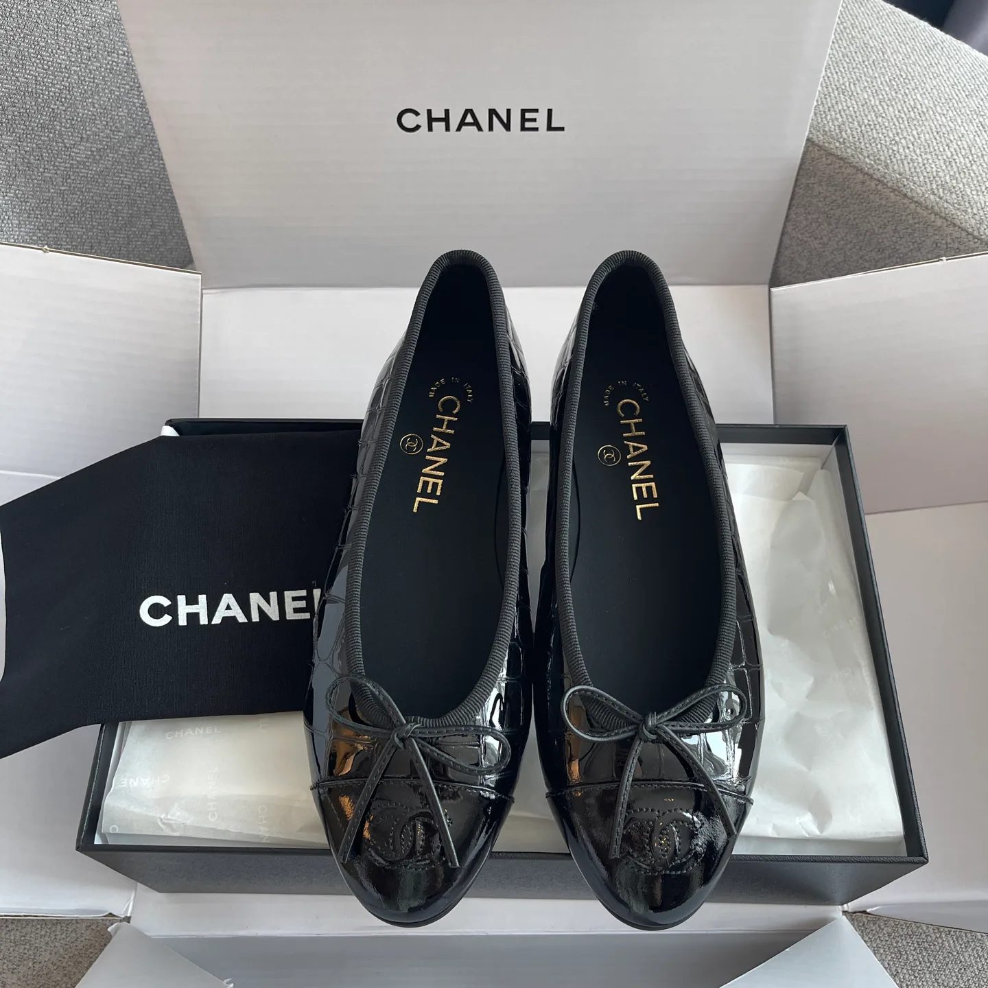 Балетки Женские Chanel 17643465