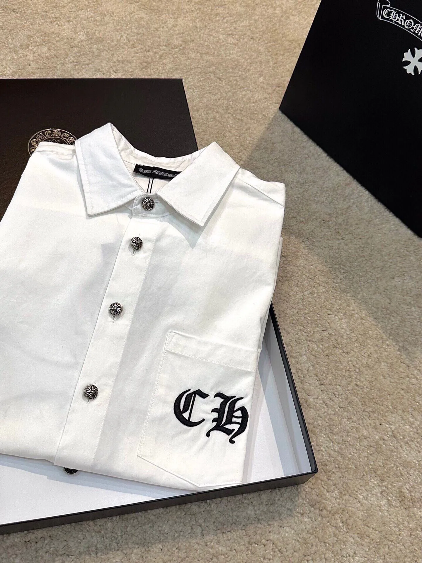 Рубашки Мужские Chrome Hearts 787711