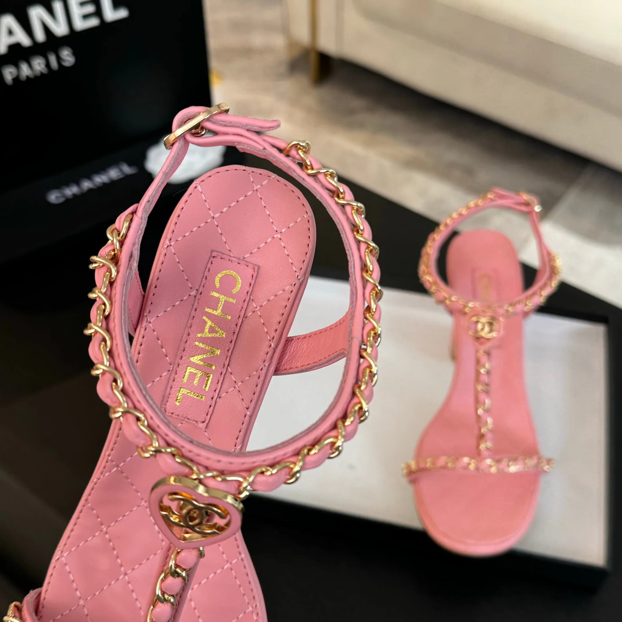 Босоножки Женские Chanel 11414406