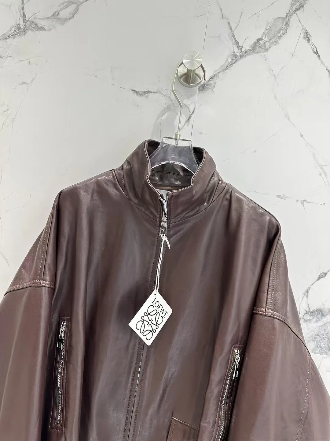 Кожаные Куртки И Дублёнки Женские Loewe 12717849