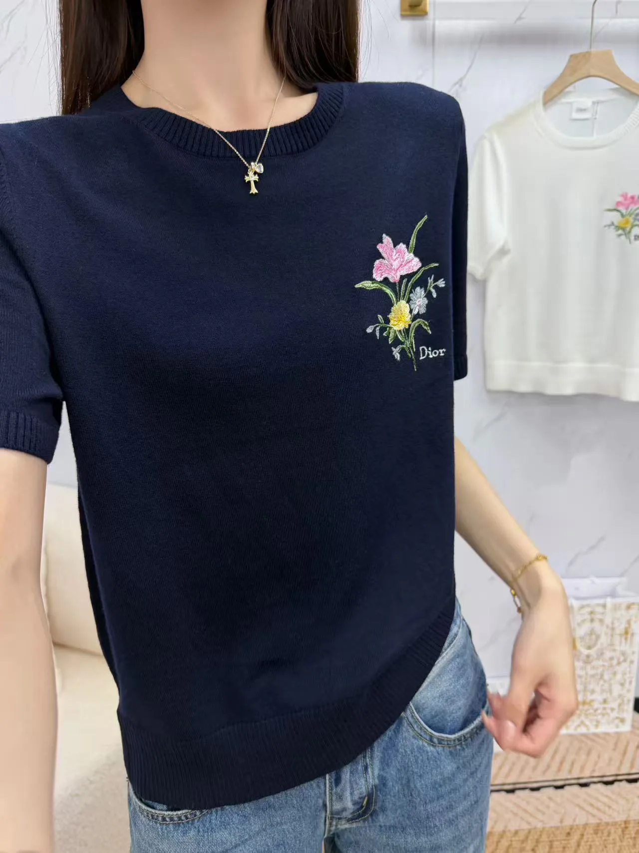 Футболки Женские Christian Dior 13340336