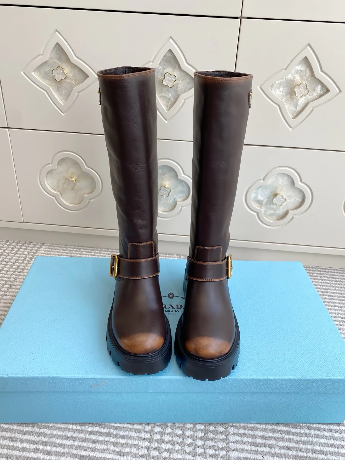 Сапоги Женские Prada 304092