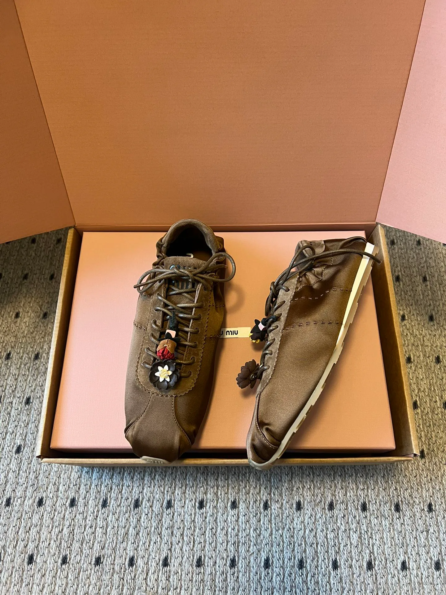 Кроссовки Женские Miu Miu 1225368