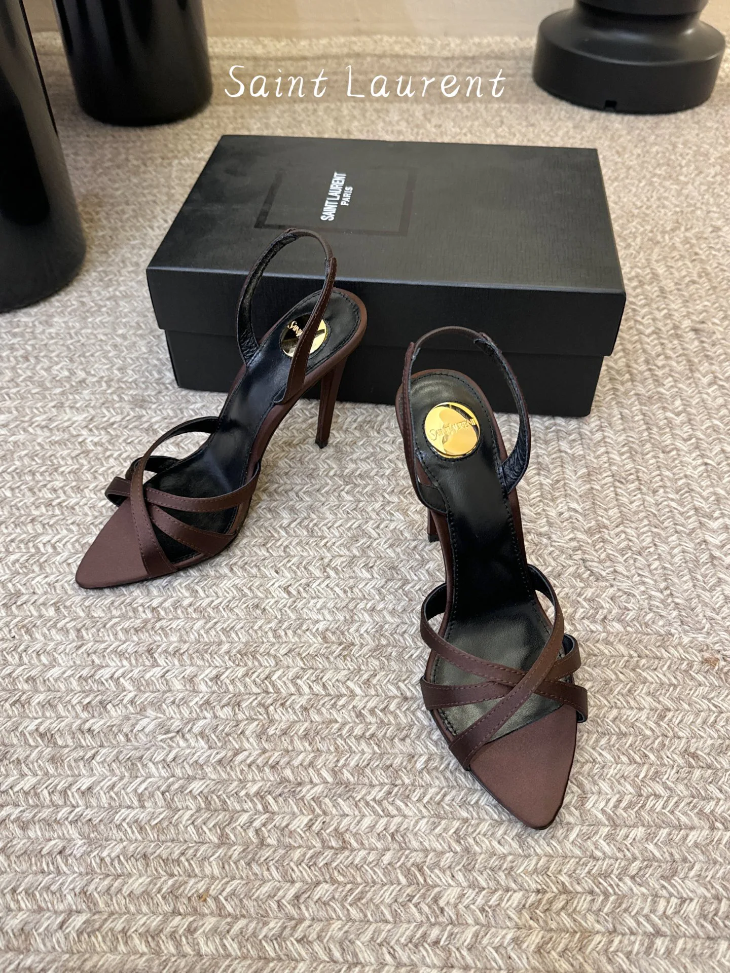 Босоножки Женские Saint Laurent 11238079