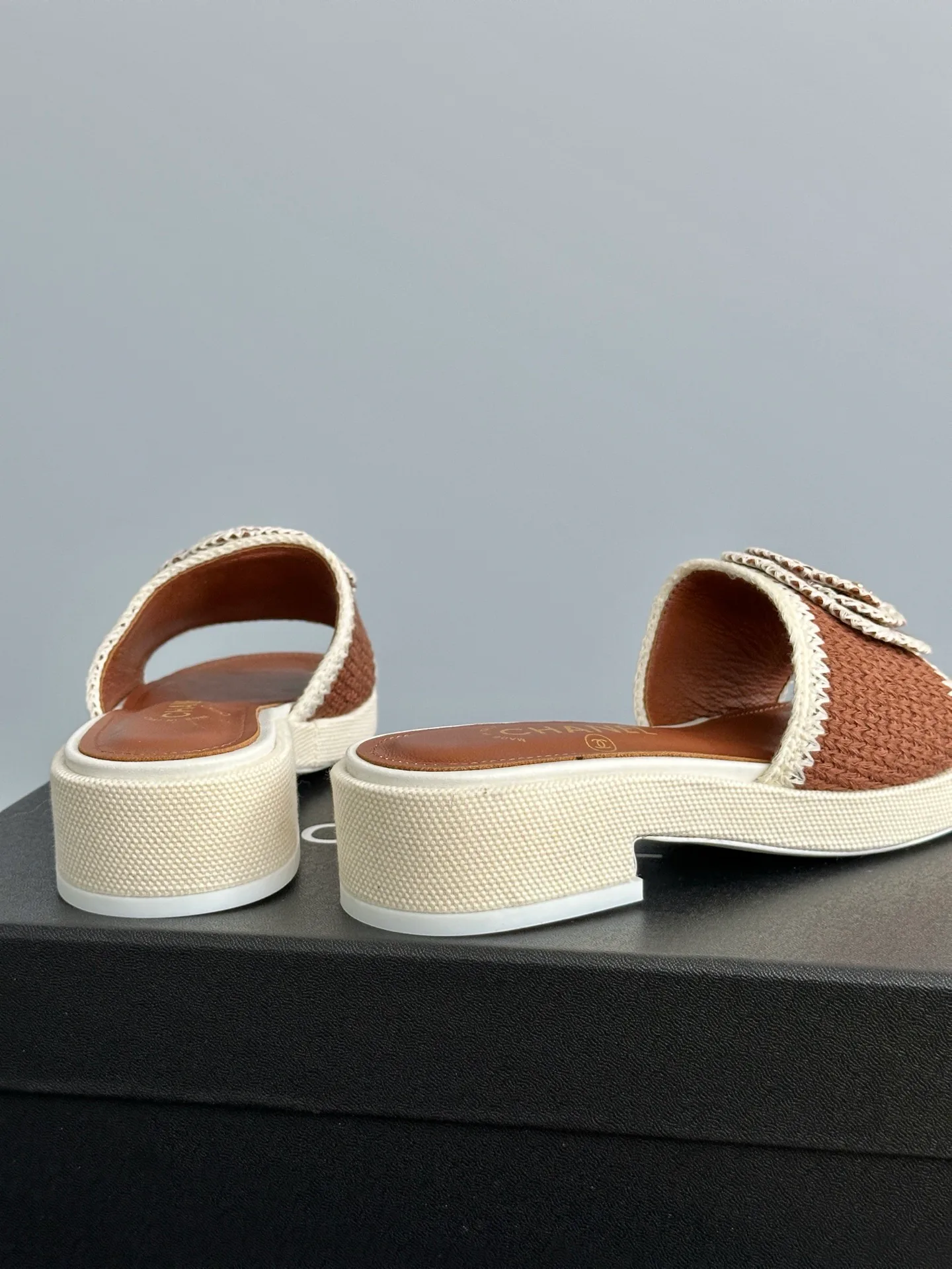 Шлепанцы Женские Chanel 492059