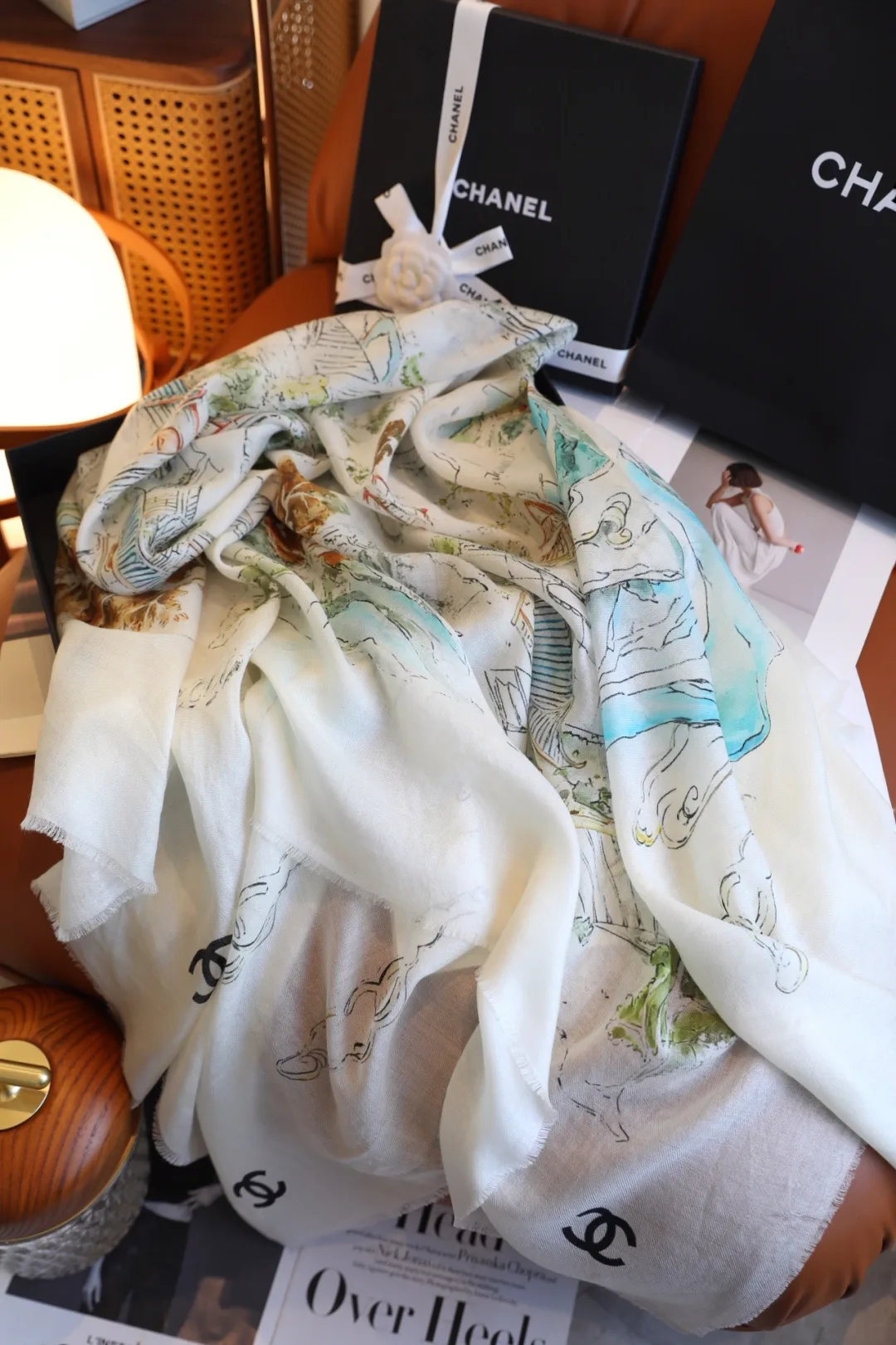 Шарфы Chanel 833263