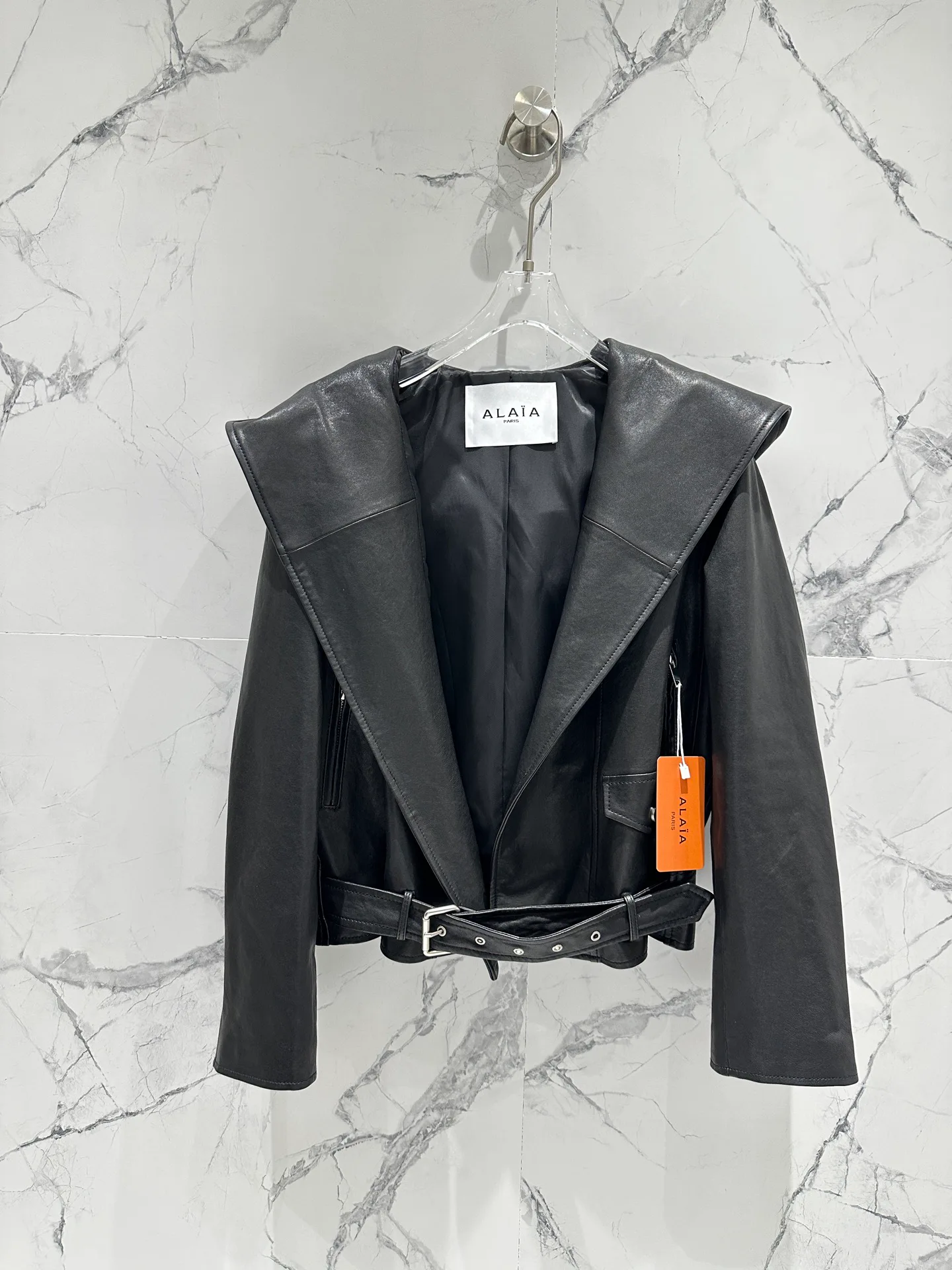 Кожаные Куртки И Дублёнки Женские Alaia 11700499