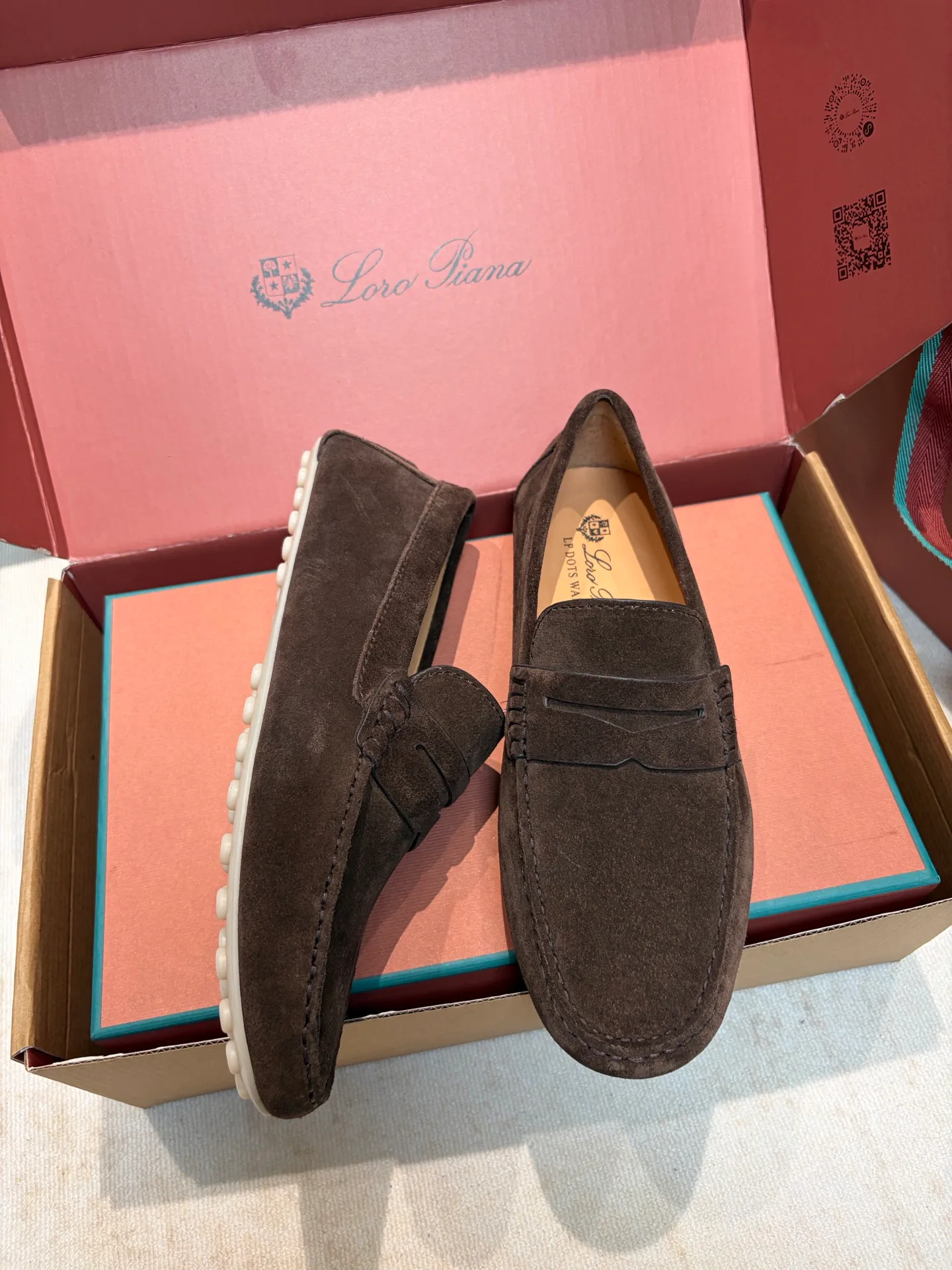 Мокасины Мужские Loro Piana 11692821