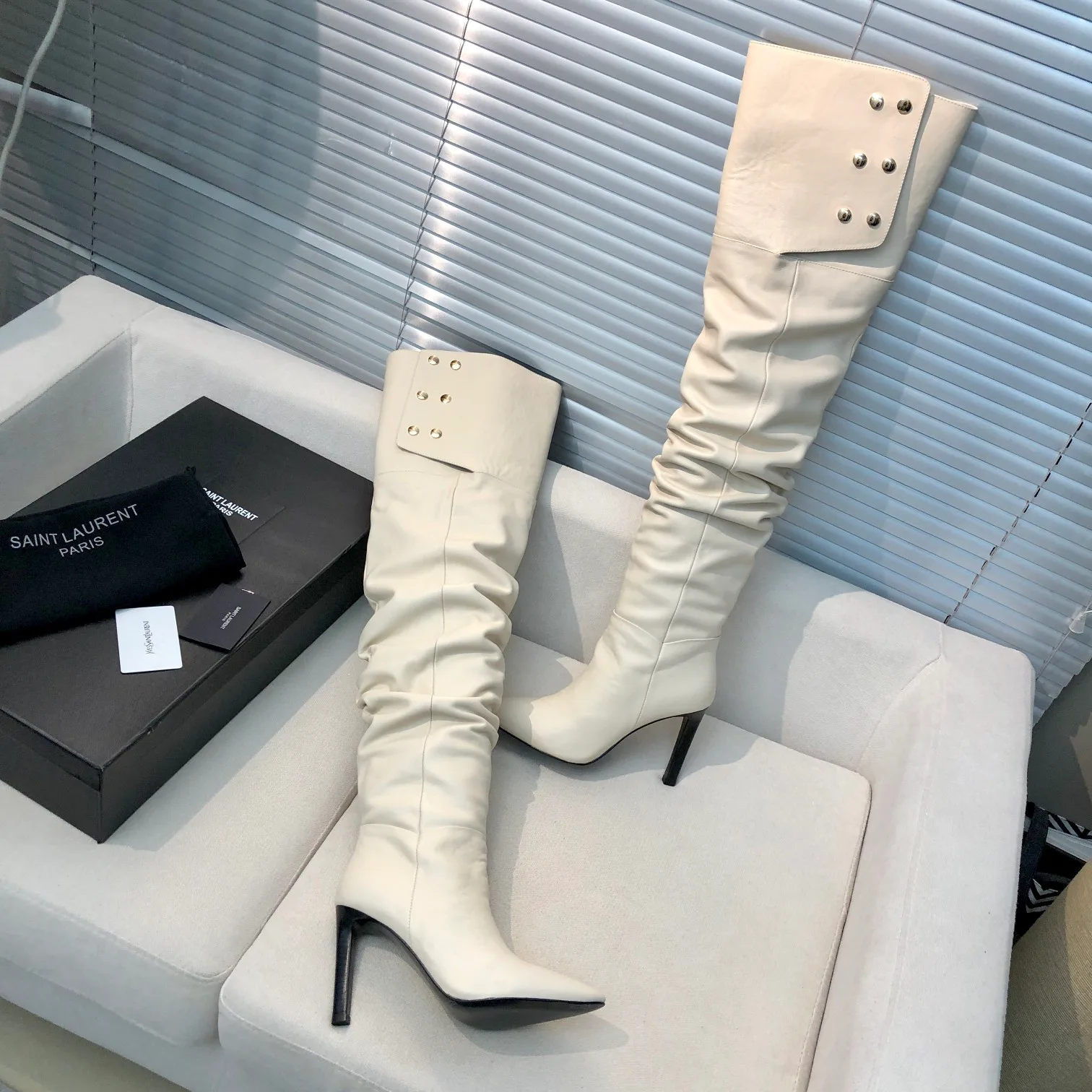 Сапоги Женские Saint Laurent 18997193