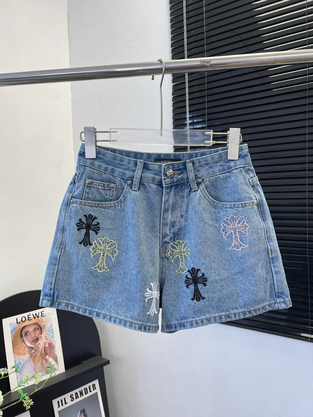 Шорты Женские Chrome Hearts 11598425