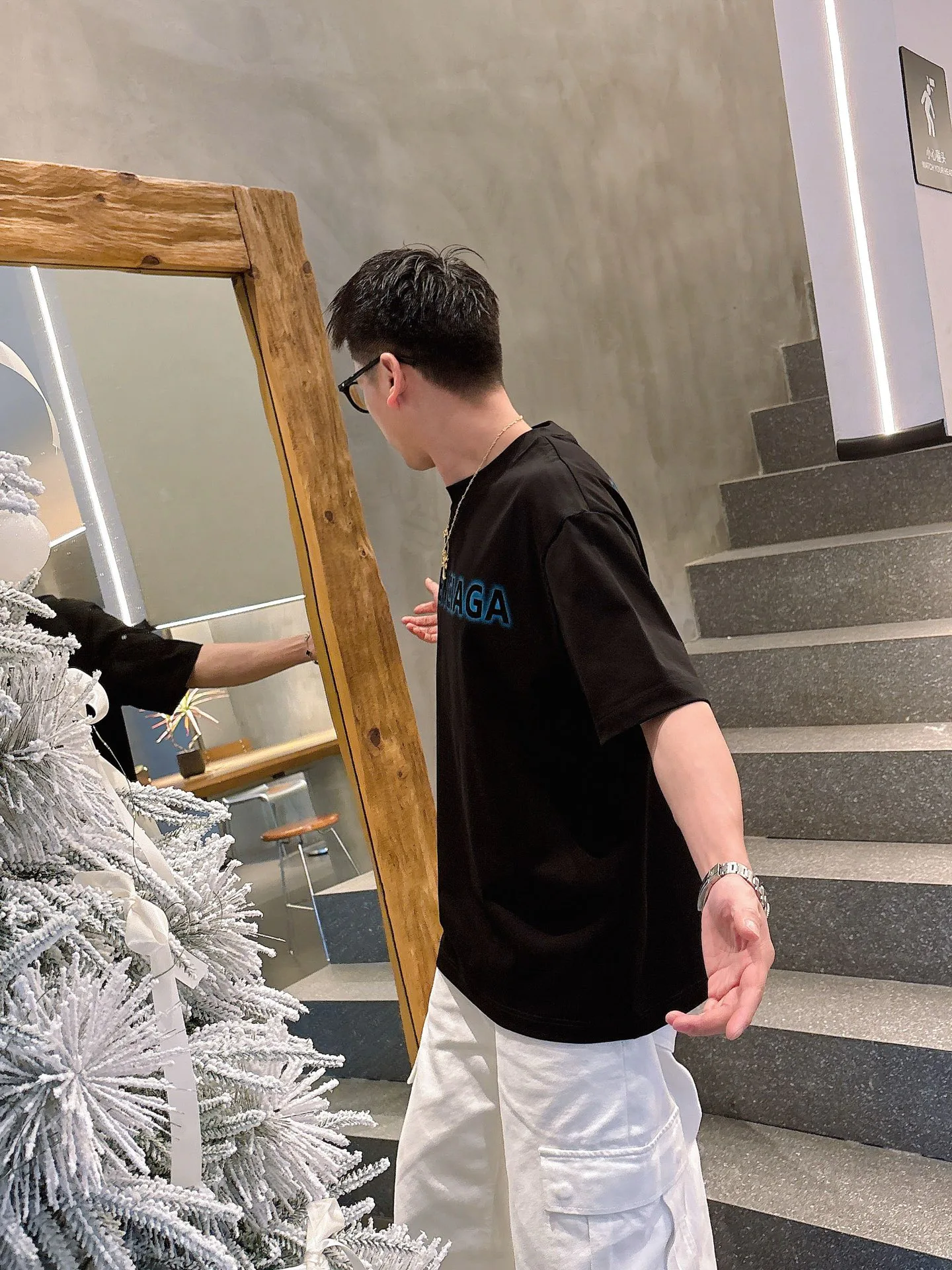 Футболки Мужские Balenciaga 32719