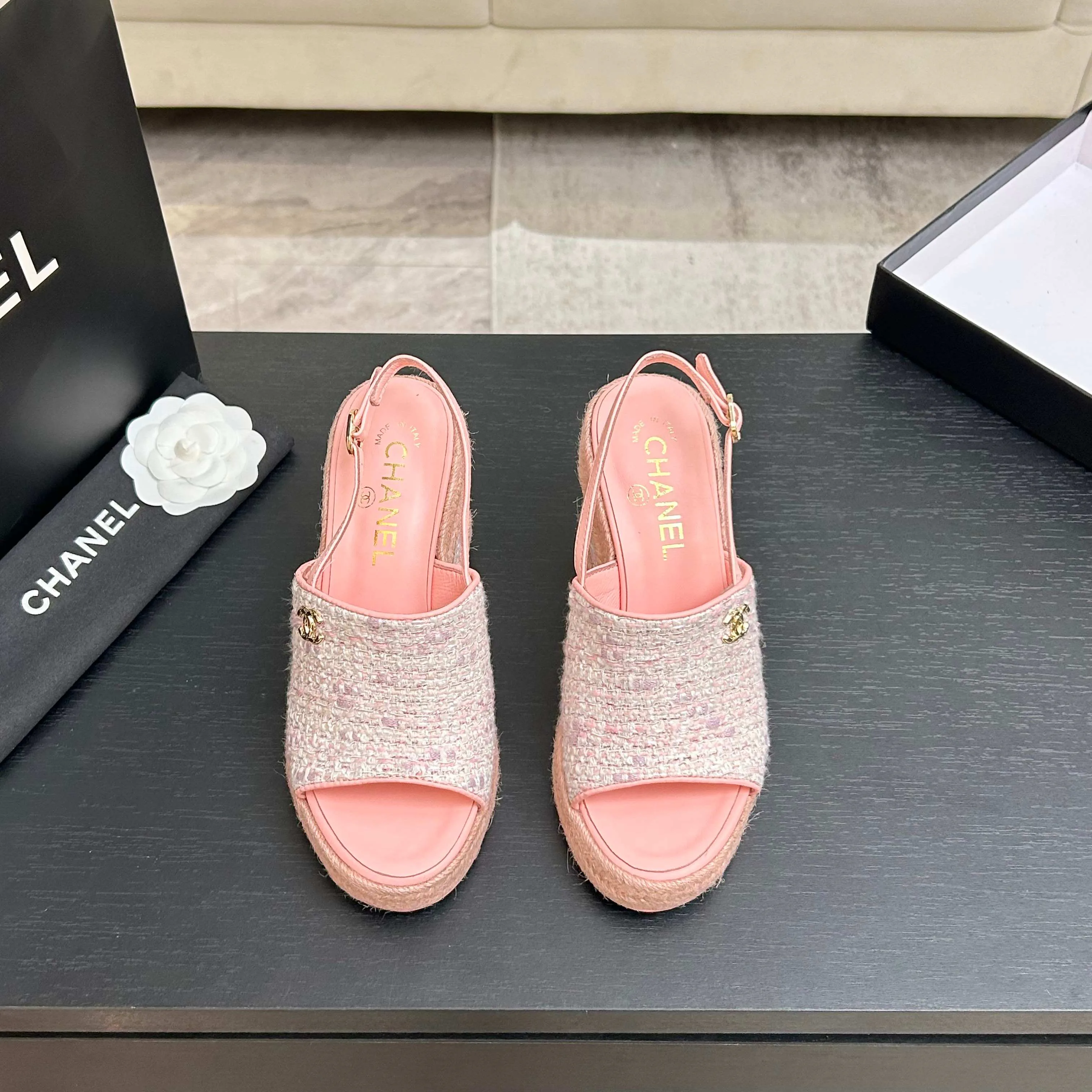 Босоножки Женские Chanel 11879241